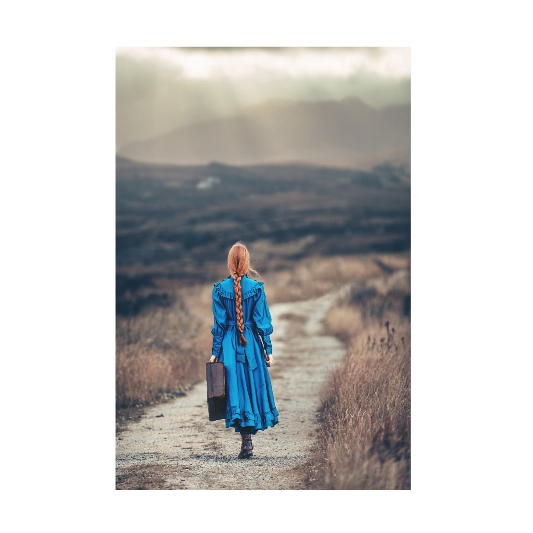 Canvas Wall Art - Magdalena Russocka 'Way Home' Wall Art for Living Room, Bedroom, or Office D?cor by Trademark Fine Art - 30 x 47 Inches