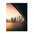 thumbnail image 1 of Canvas Wall Art - Majid Behzad 'Dubai Business Bay' Wall Art for Living Room, Bedroom, or Office Décor by Trademark Fine Art - 35 x 47 Inches, 1 of 4