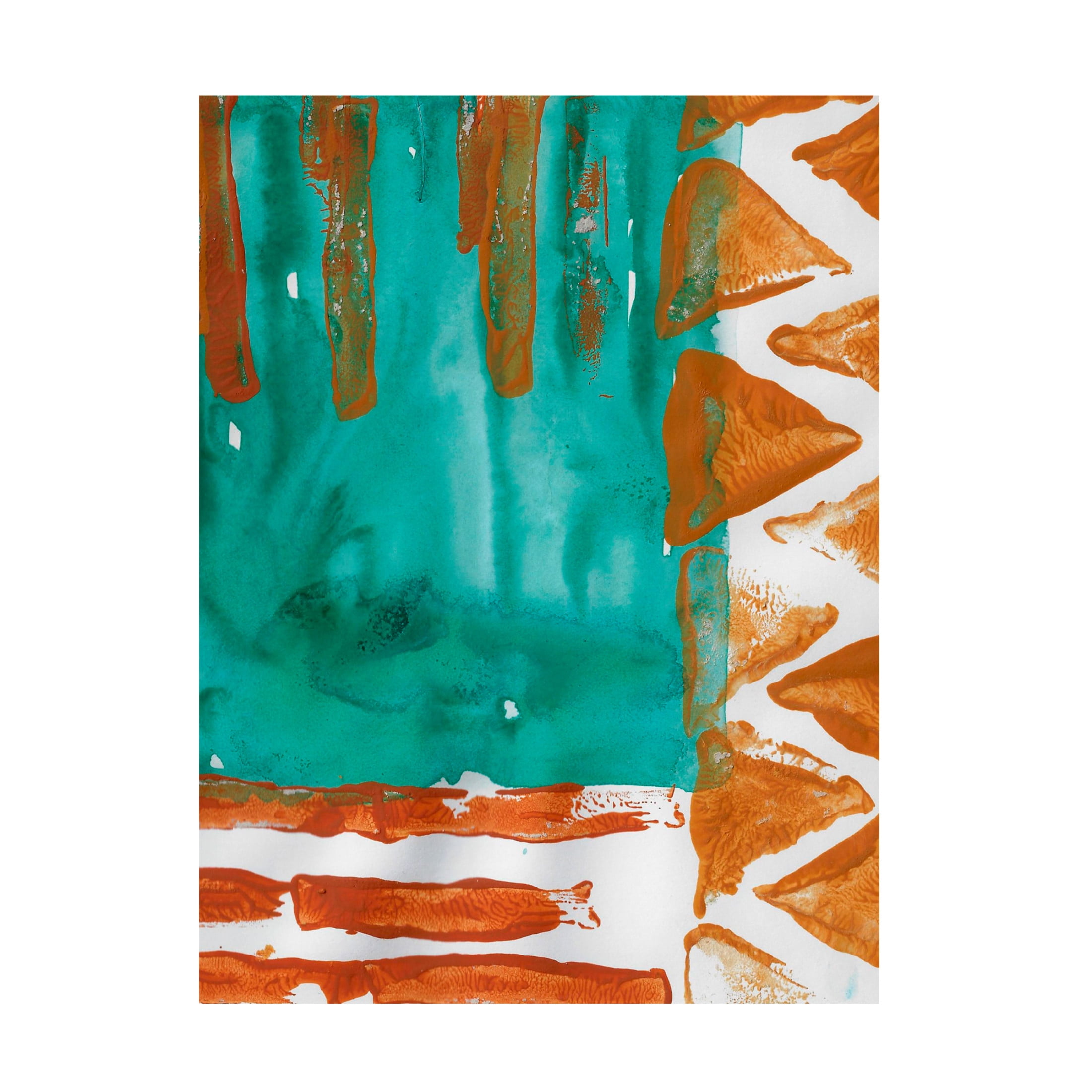Canvas Wall Art - Maliq 'All Directions' Wall Art for Living Room, Bedroom, or Office Décor by Trademark Fine Art - 18 x 24 Inches