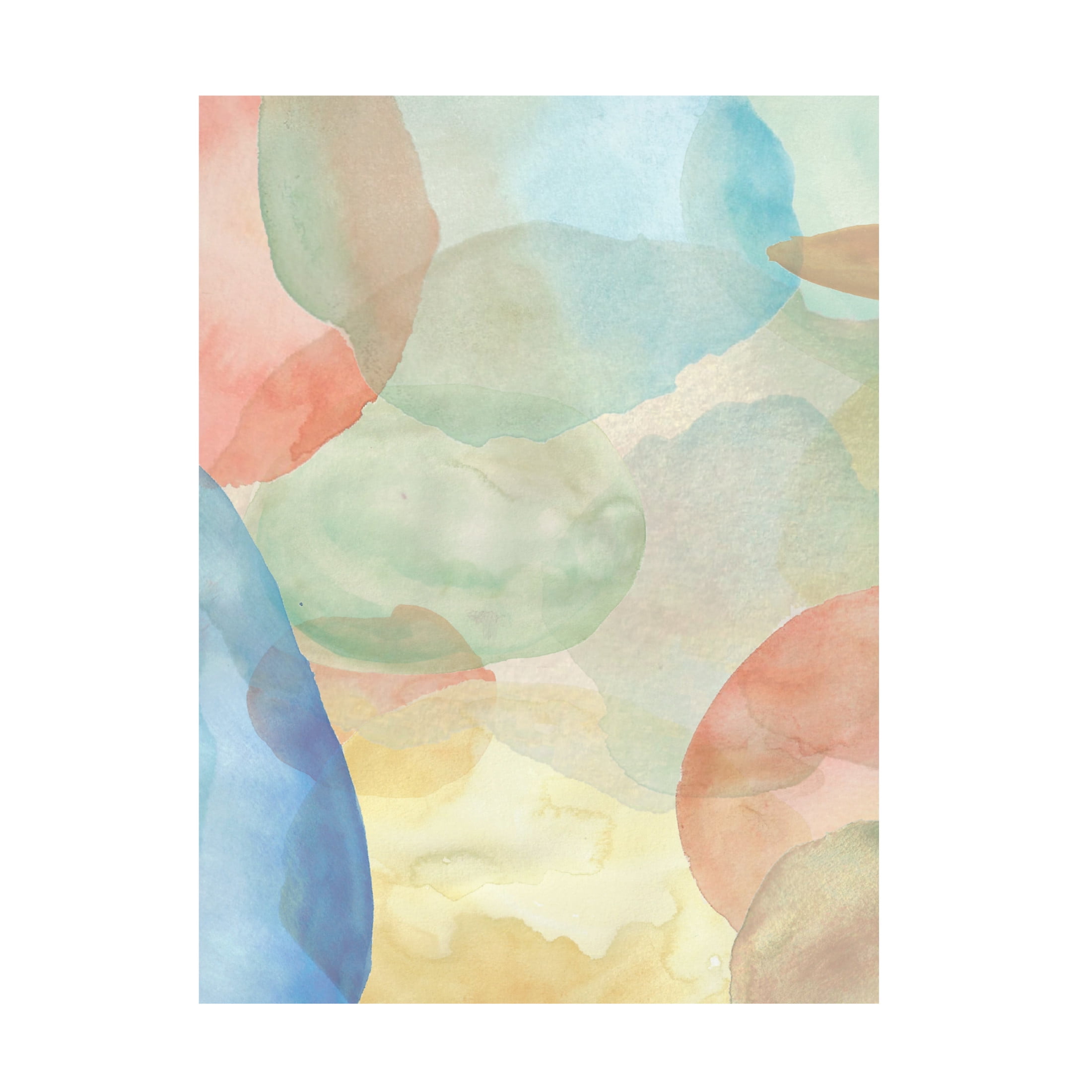 Canvas Wall Art - Maliq 'Candy Clouds' Wall Art for Living Room, Bedroom, or Office Décor by Trademark Fine Art - 18 x 24 Inches