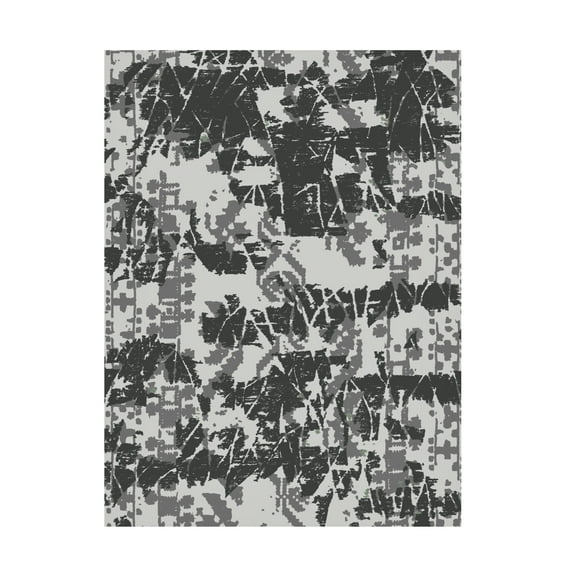 Canvas Wall Art - Maliq 'Ethno Fragments' Wall Art for Living Room, Bedroom, or Office Décor by Trademark Fine Art - 24 x 32 Inches