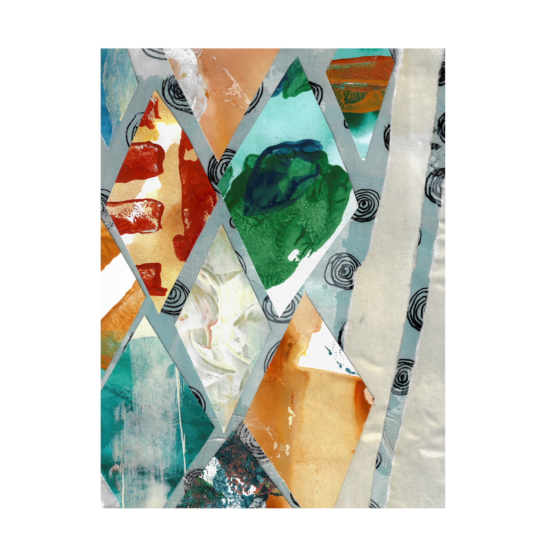 Canvas Wall Art - Maliq 'Fill The Void 1' Wall Art for Living Room, Bedroom, or Office Décor by Trademark Fine Art - 14 x 19 Inches