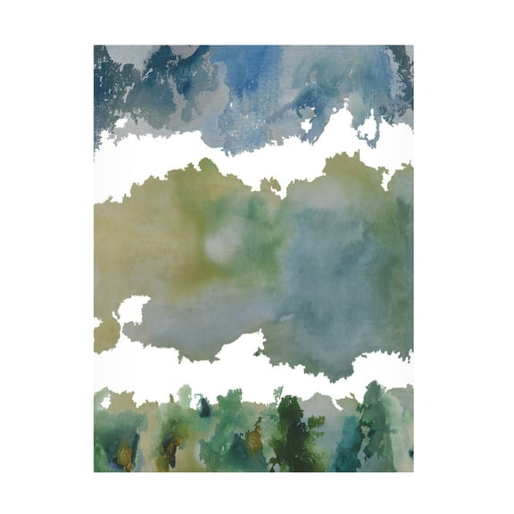 Canvas Wall Art - Maliq 'In Between' Wall Art for Living Room, Bedroom, or Office Décor by Trademark Fine Art - 14 x 19 Inches