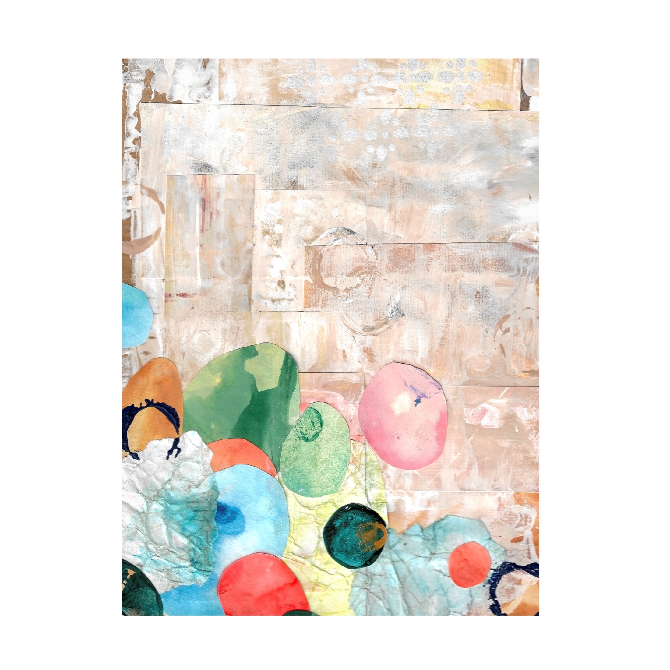 Canvas Wall Art - Maliq 'In Spite Of Everyone' Wall Art for Living Room, Bedroom, or Office Décor by Trademark Fine Art - 35 x 47 Inches