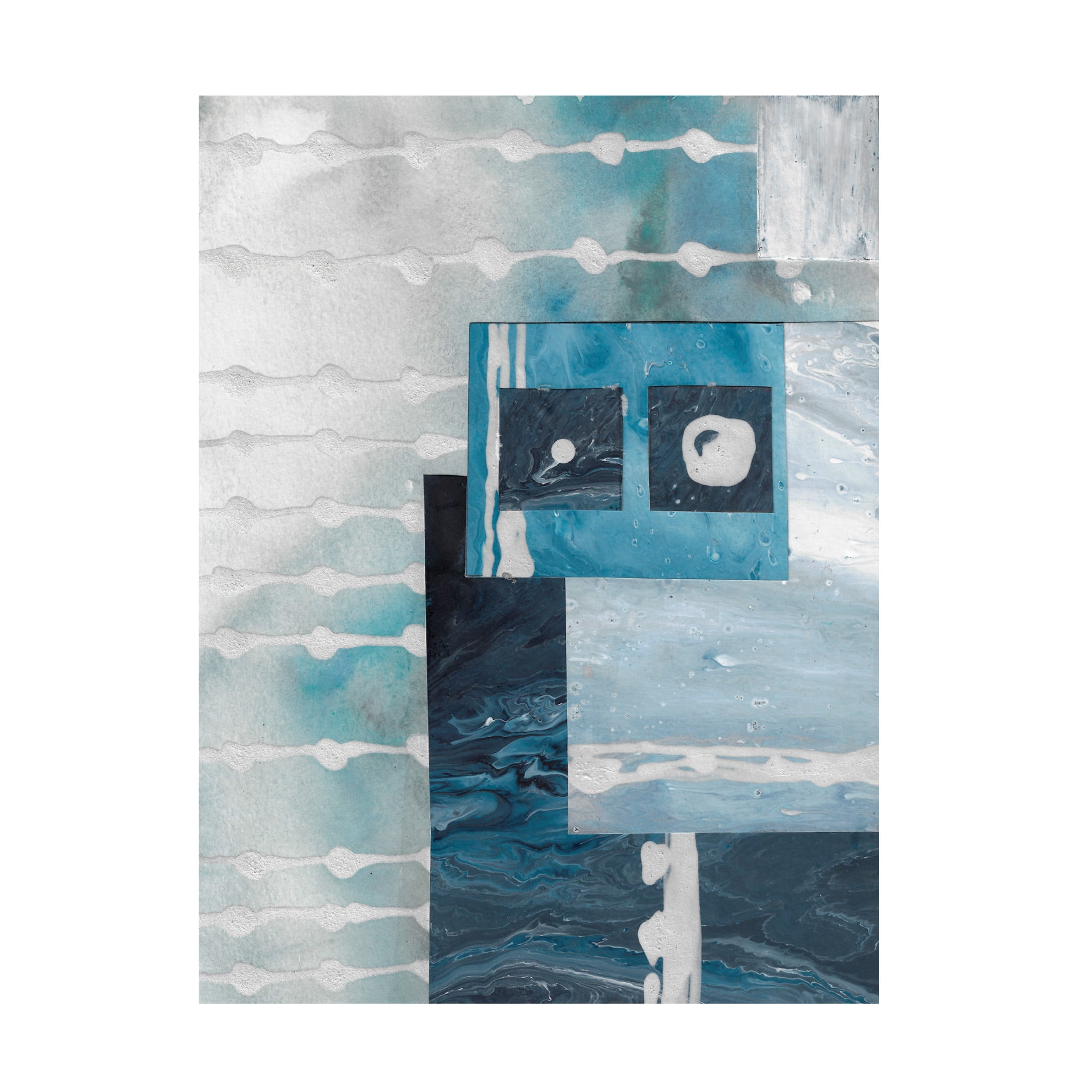 Canvas Wall Art - Maliq 'Make You Sea' Wall Art for Living Room, Bedroom, or Office Décor by Trademark Fine Art - 18 x 24 Inches