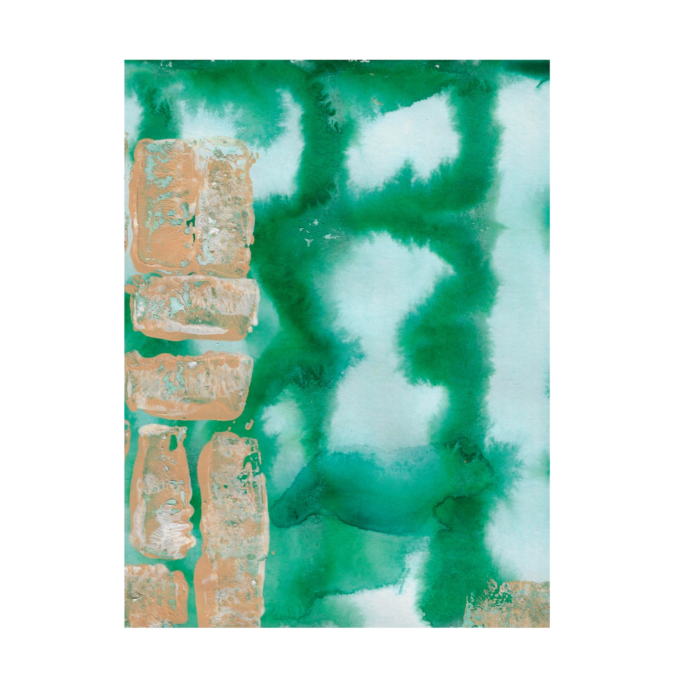 Canvas Wall Art - Maliq 'Randomly' Wall Art for Living Room, Bedroom, or Office Décor by Trademark Fine Art - 18 x 24 Inches