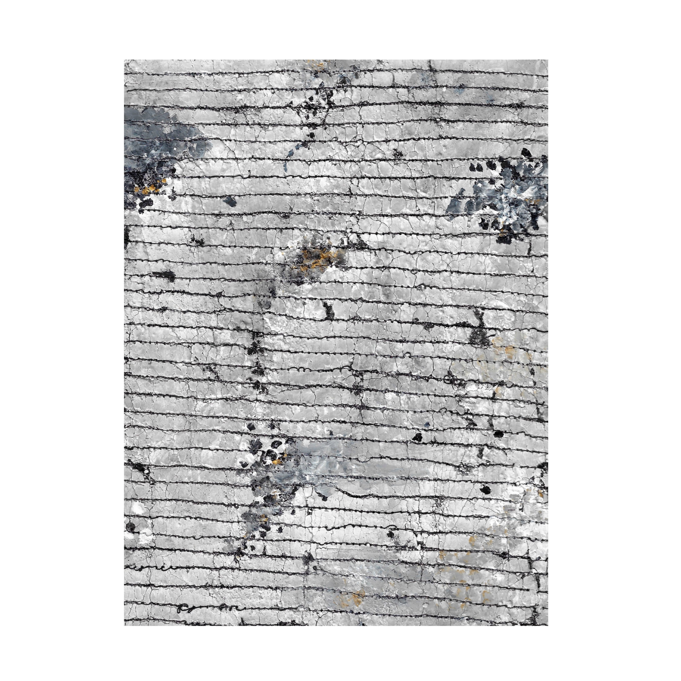 Canvas Wall Art - Maliq 'Stone 4' Wall Art for Living Room, Bedroom, or Office Décor by Trademark Fine Art - 24 x 32 Inches