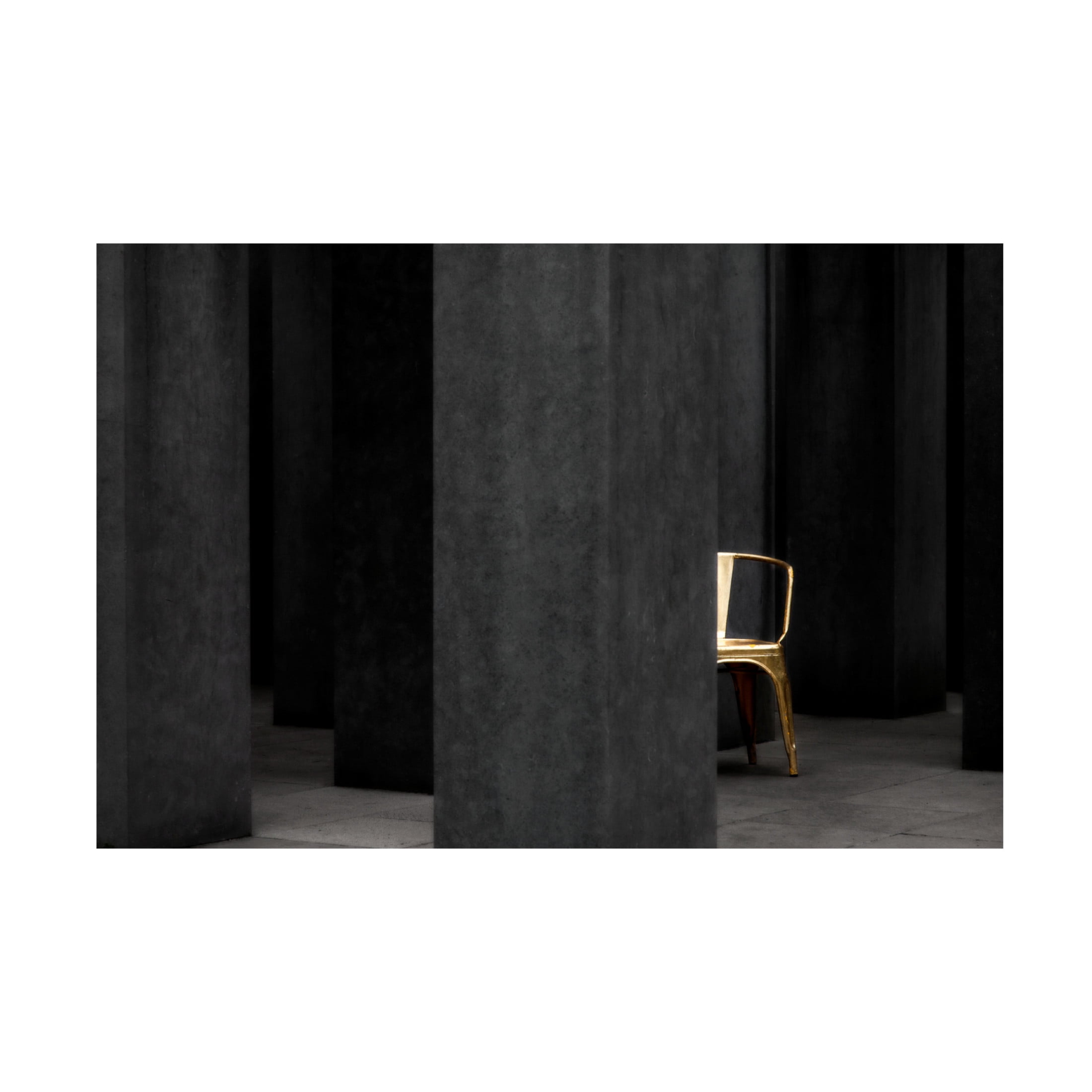 Canvas Wall Art - Marc Apers 'Silence Is Golden' Wall Art for Living Room, Bedroom, or Office Décor by Trademark Fine Art - 47 x 30 Inches