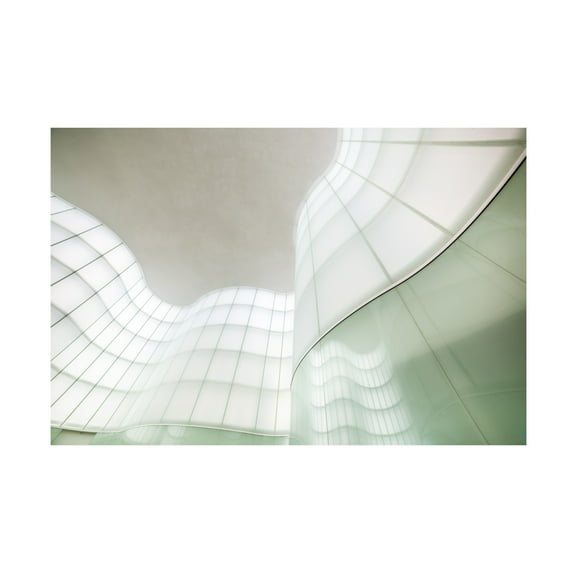 Canvas Wall Art - Marco Tagliarino 'Lights And Waves' Wall Art for Living Room, Bedroom, or Office D?cor by Trademark Fine Art - 32 x 22 Inches