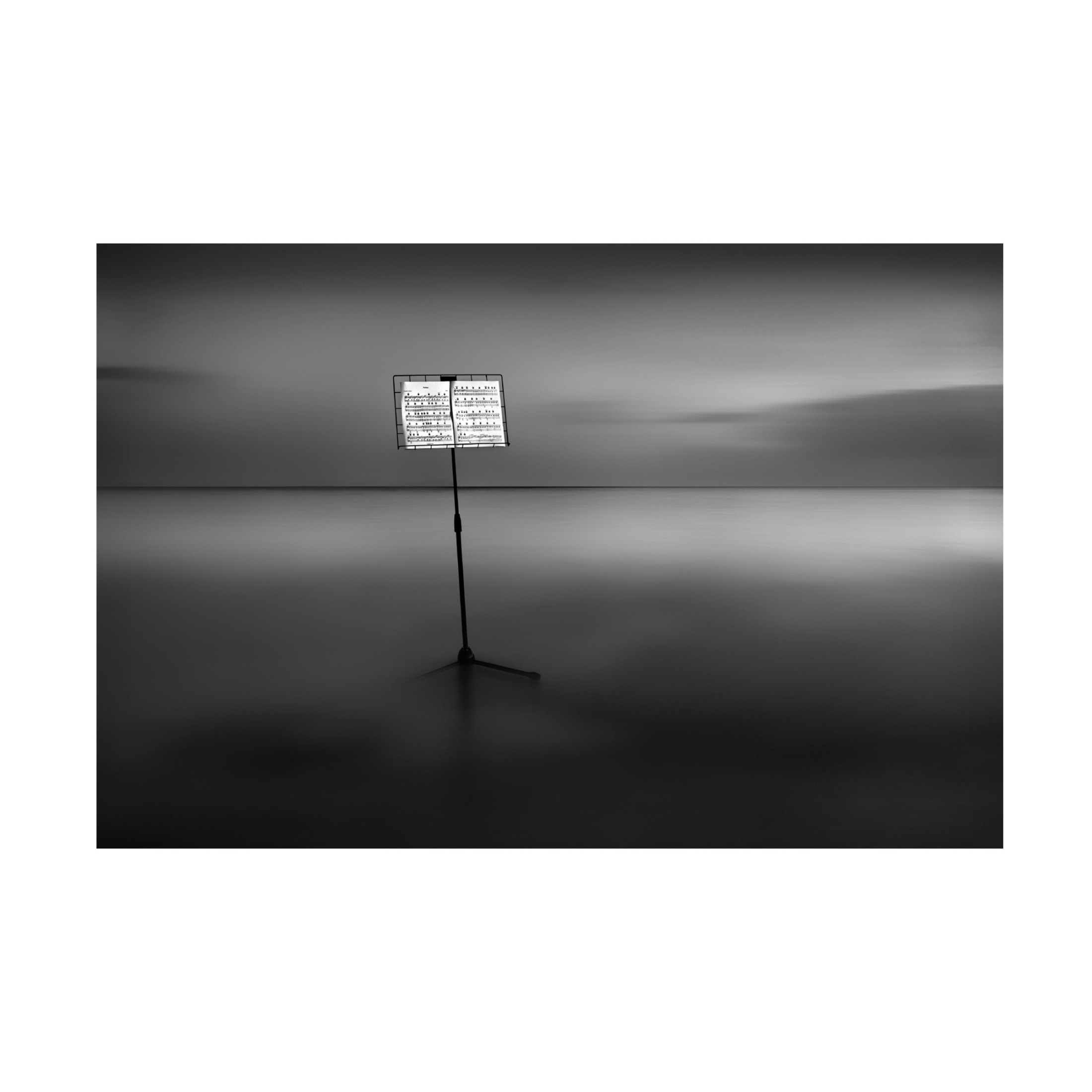 Canvas Wall Art - Maria Kaimaki 'Water Music' Wall Art for Living Room, Bedroom, or Office D?cor by Trademark Fine Art - 19 x 12 Inches