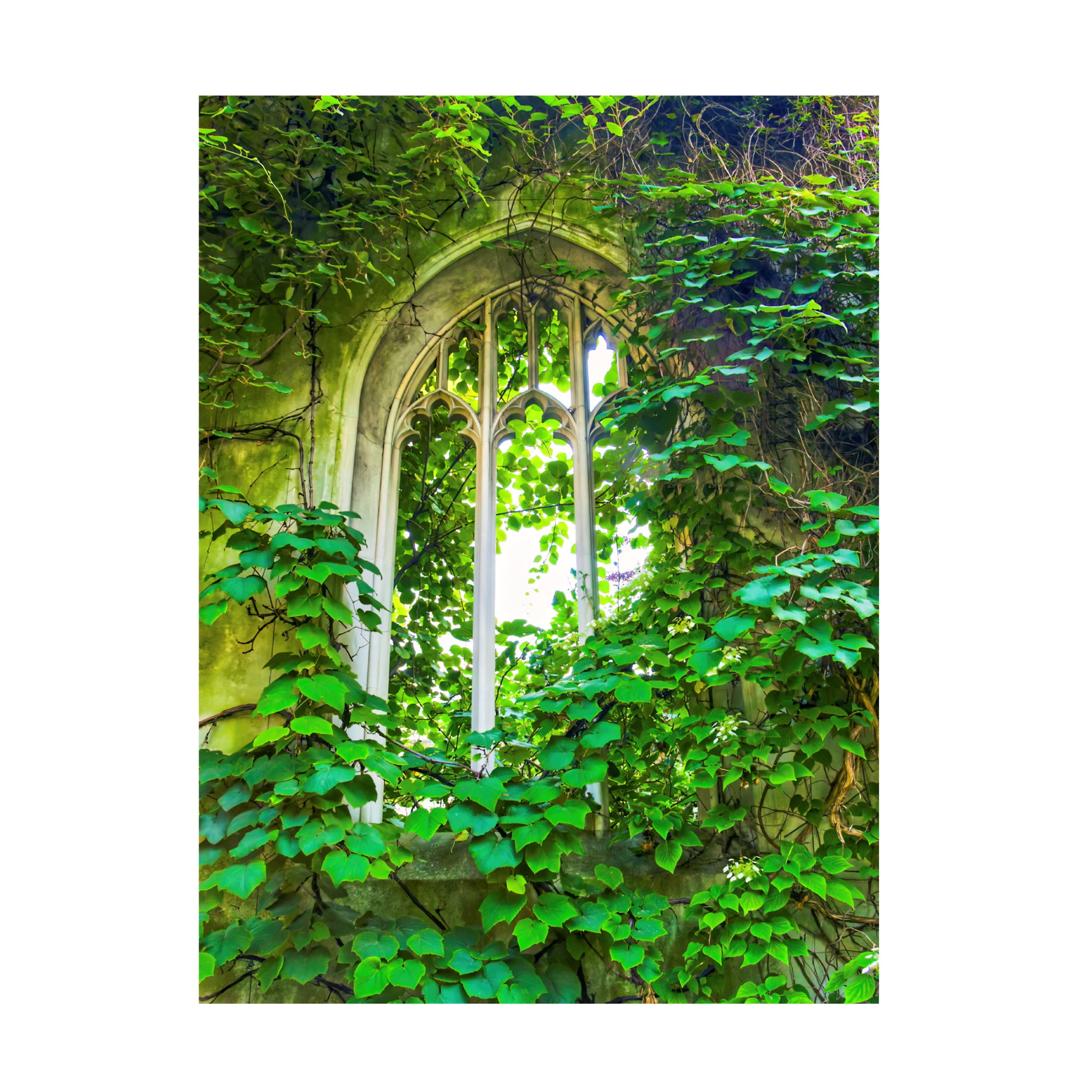 Canvas Wall Art - Mark A Paulda 'Old St Dunstan In The East' Wall Art for Living Room, Bedroom, or Office Décor by Trademark Fine Art - 24 x 32 Inches