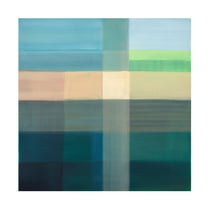 Canvas Wall Art - Mark David Smith 'Greenhouse' Wall Art for Living Room, Bedroom, or Office Décor by Trademark Fine Art - 14 x 14 Inches