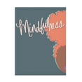 thumbnail image 1 of Canvas Wall Art - Marlee Ash Calligraphy & Design 'Curly Mindfulness' Wall Art for Living Room, Bedroom, or Office Décor by Trademark Fine Art - 24 x 32 Inches, 1 of 4