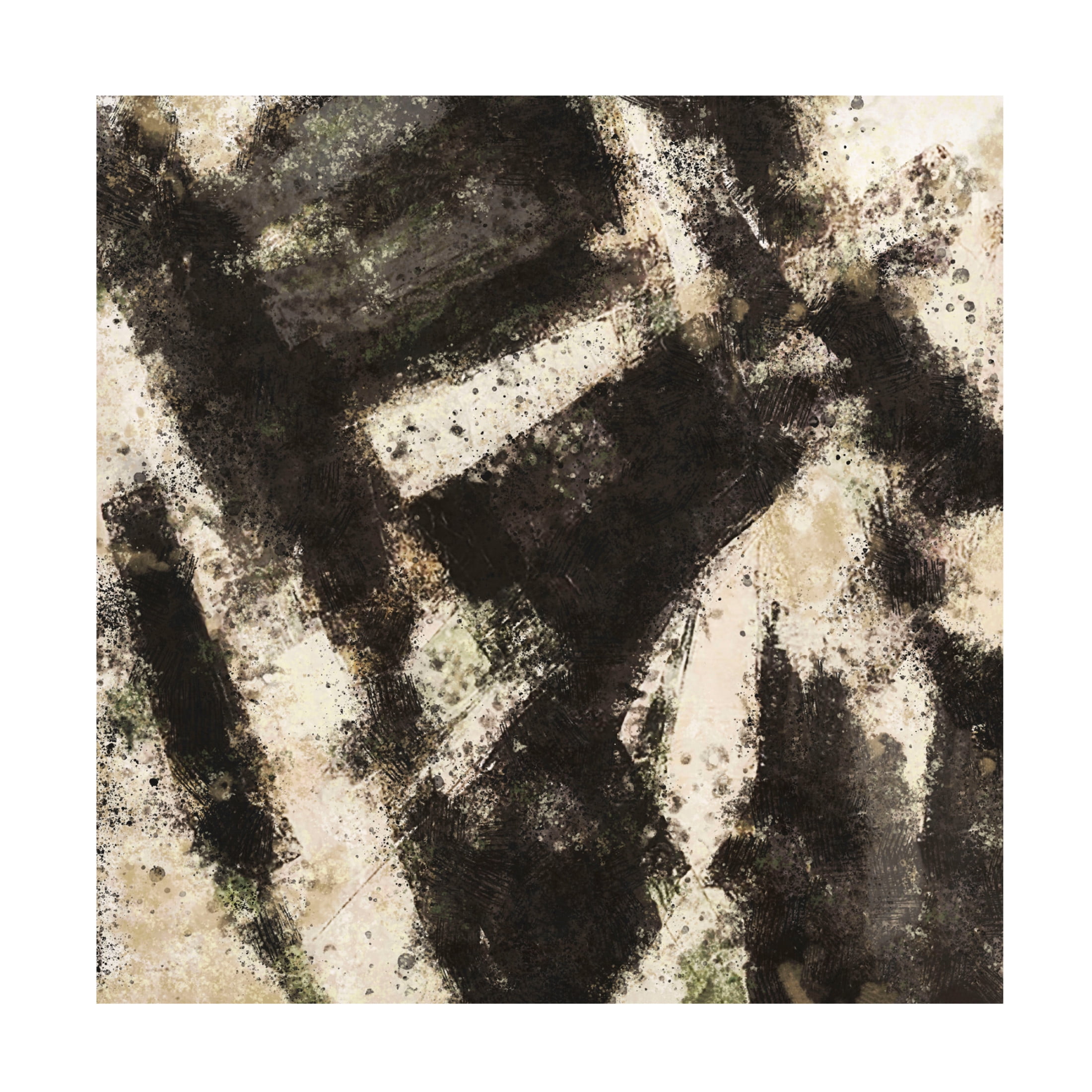 Canvas Wall Art - Marta Wiley 'Abstract 2' Wall Art for Living Room, Bedroom, or Office Décor by Trademark Fine Art - 14 x 14 Inches