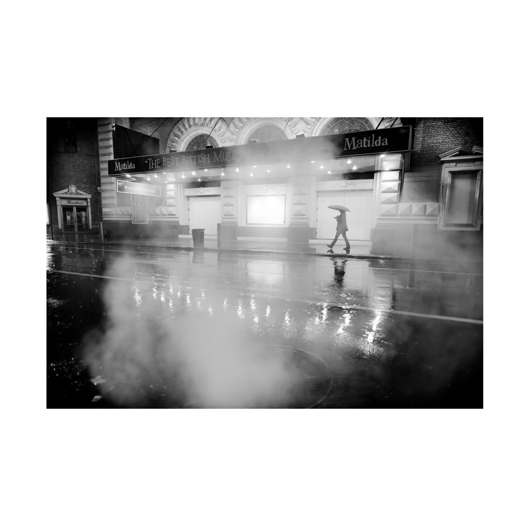 Canvas Wall Art - Martin Froyda 'Manhattan Streets , New York City' Wall Art for Living Room, Bedroom, or Office Décor by Trademark Fine Art - 47 x 30 Inches