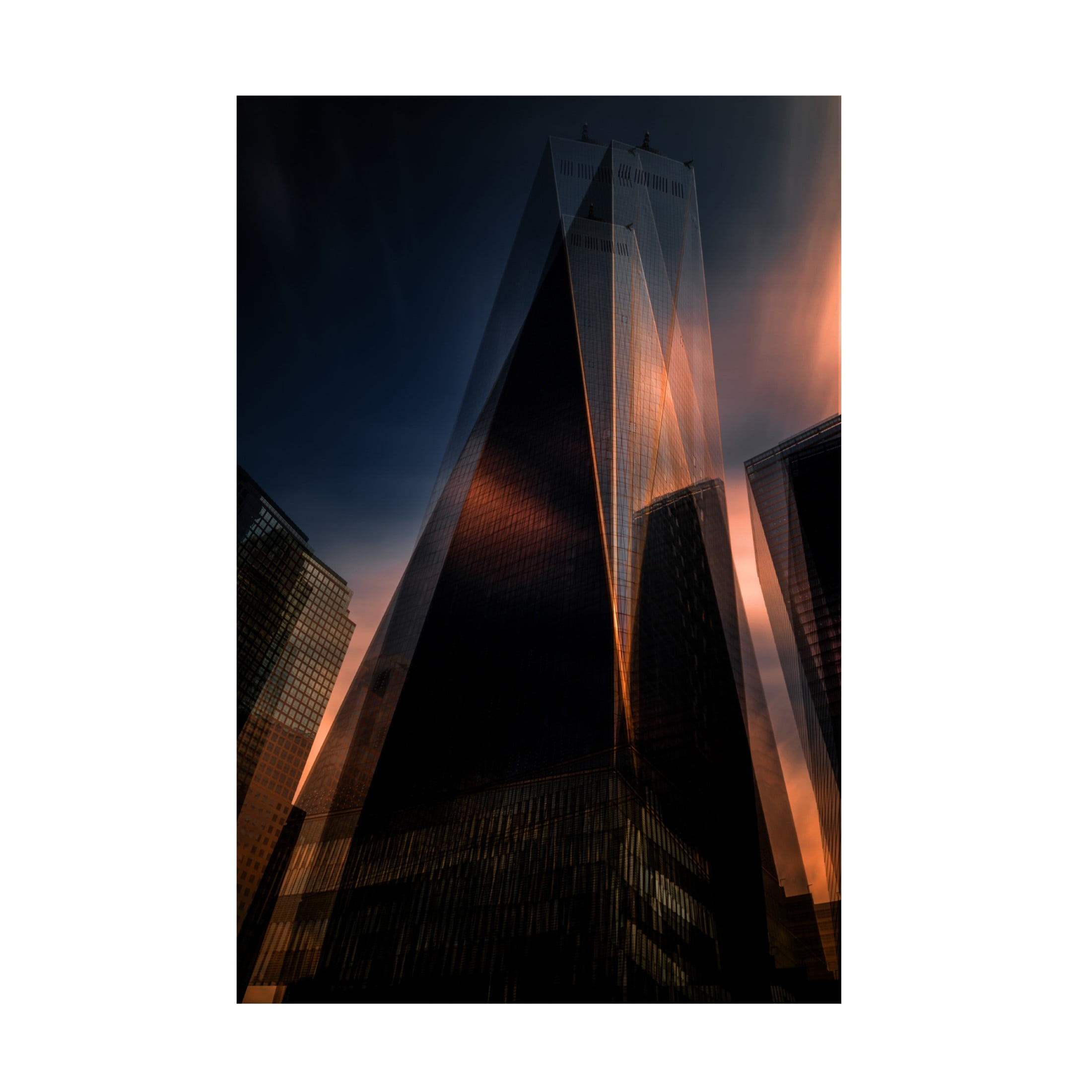 Canvas Wall Art - Massimo Della Latta 'Grattacieli 4' Wall Art for Living Room, Bedroom, or Office D?cor by Trademark Fine Art - 30 x 47 Inches
