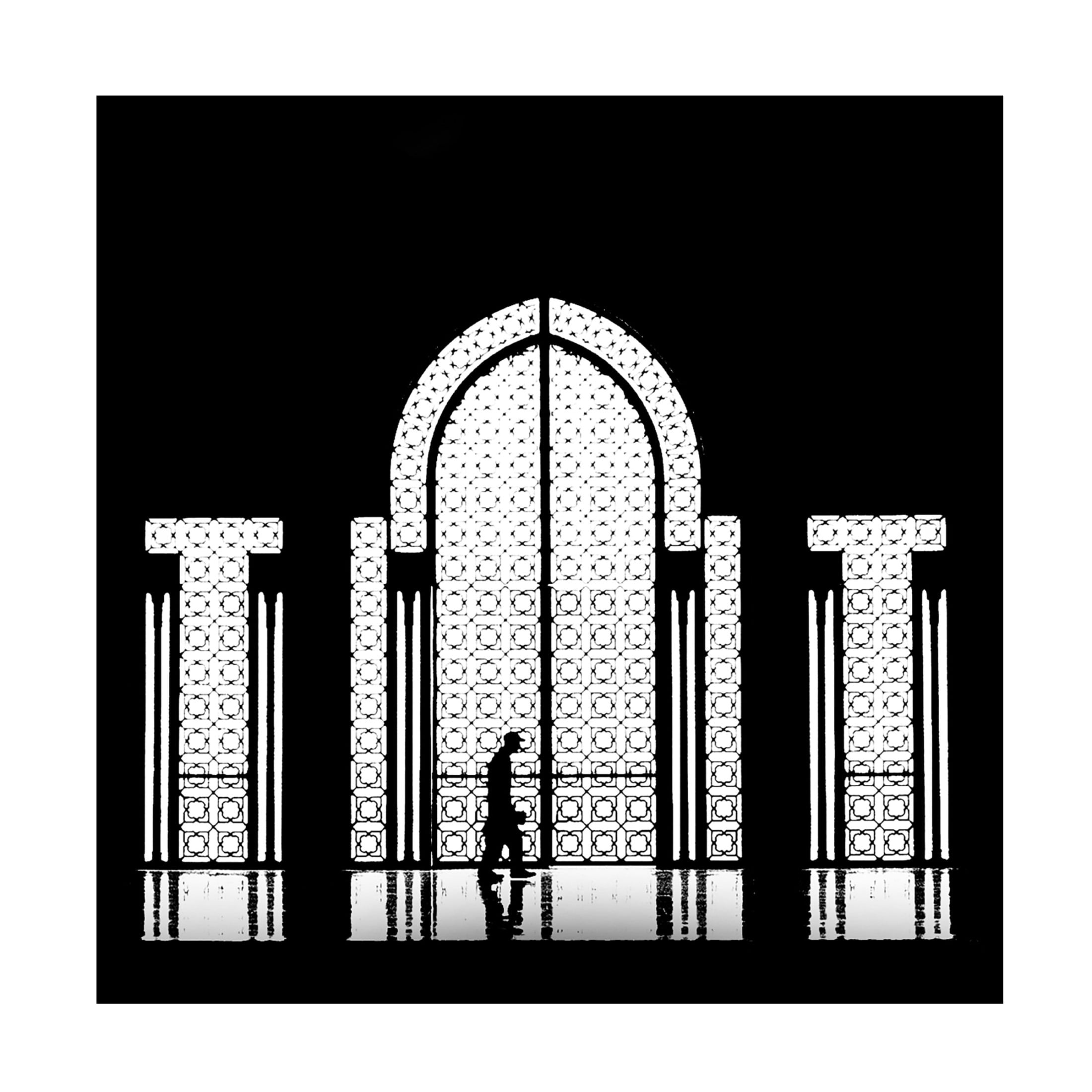 Canvas Wall Art - Massimo Della Latta 'Il Sorvegliante' Wall Art for Living Room, Bedroom, or Office D?cor by Trademark Fine Art - 18 x 18 Inches