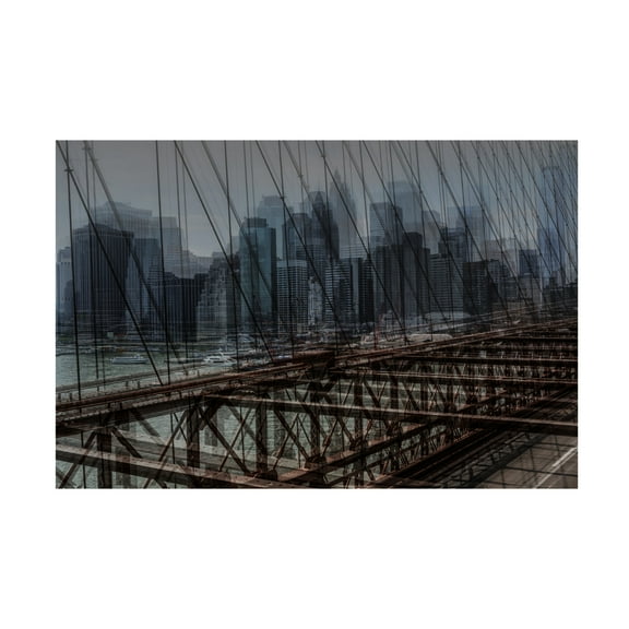Canvas Wall Art - Massimo Della Latta 'Nyc 6' Wall Art for Living Room, Bedroom, or Office Décor by Trademark Fine Art - 19 x 12 Inches