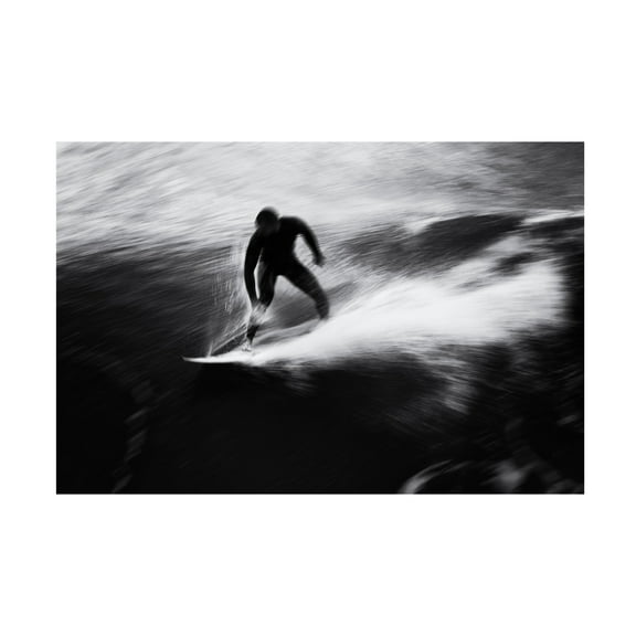 Canvas Wall Art - Massimo Della Latta 'Surf 15' Wall Art for Living Room, Bedroom, or Office Décor by Trademark Fine Art - 19 x 12 Inches