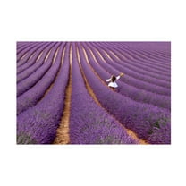 Canvas Wall Art - Massimo Della Latta 'Violet' Wall Art for Living Room, Bedroom, or Office D?cor by Trademark Fine Art - 19 x 12 Inches