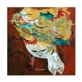 thumbnail image 1 of Canvas Wall Art - Medha Karandikar 'Sea Thoughts' Wall Art for Living Room, Bedroom, or Office Décor by Trademark Fine Art - 18 x 18 Inches, 1 of 4