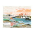 thumbnail image 1 of Canvas Wall Art - Melissa Wang 'Dawn Breaking III' Wall Art for Living Room, Bedroom, or Office Décor by Trademark Fine Art - 47 x 35 Inches, 1 of 4