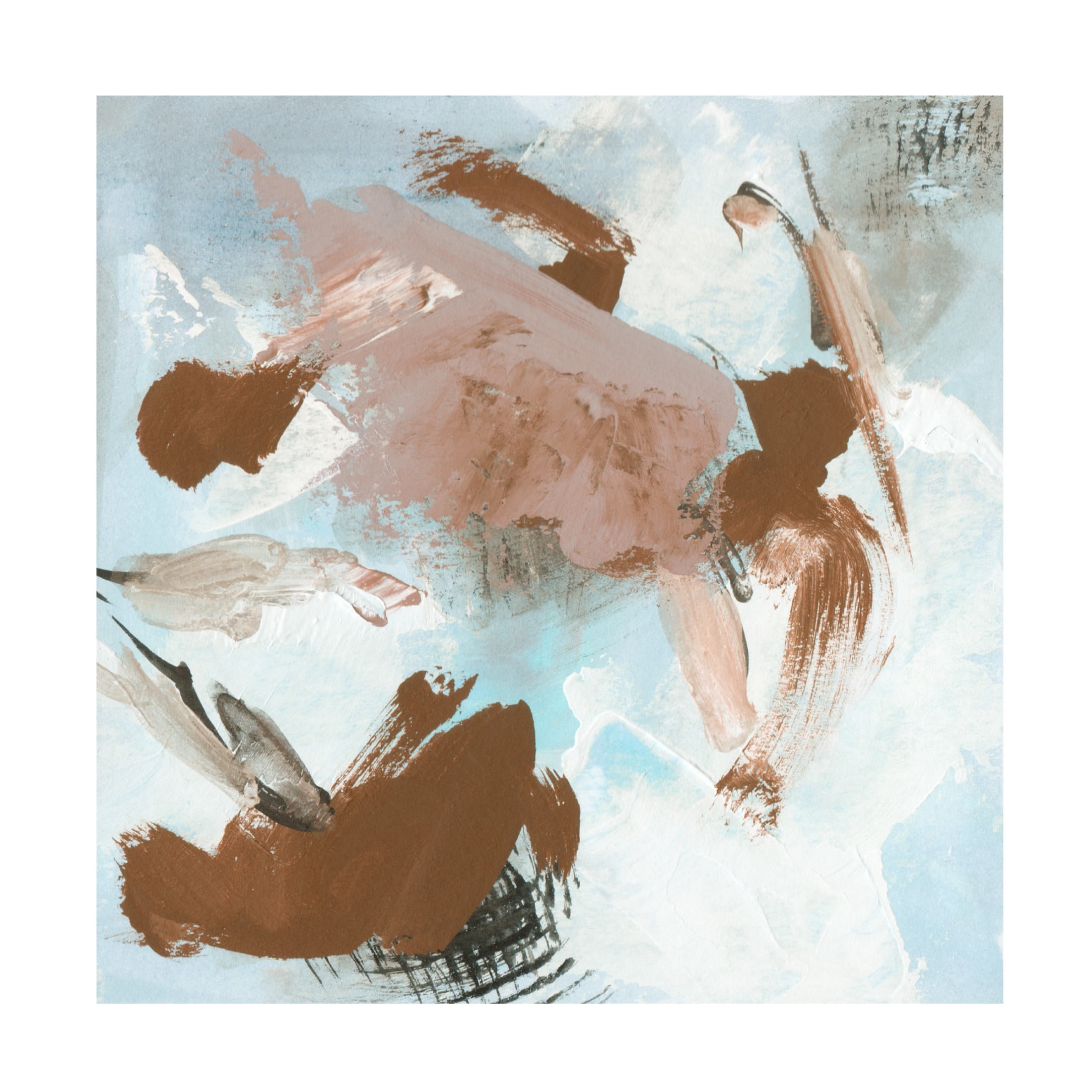 Canvas Wall Art - Melissa Wang 'Free as Air VI' Wall Art for Living Room, Bedroom, or Office Décor by Trademark Fine Art - 24 x 24 Inches