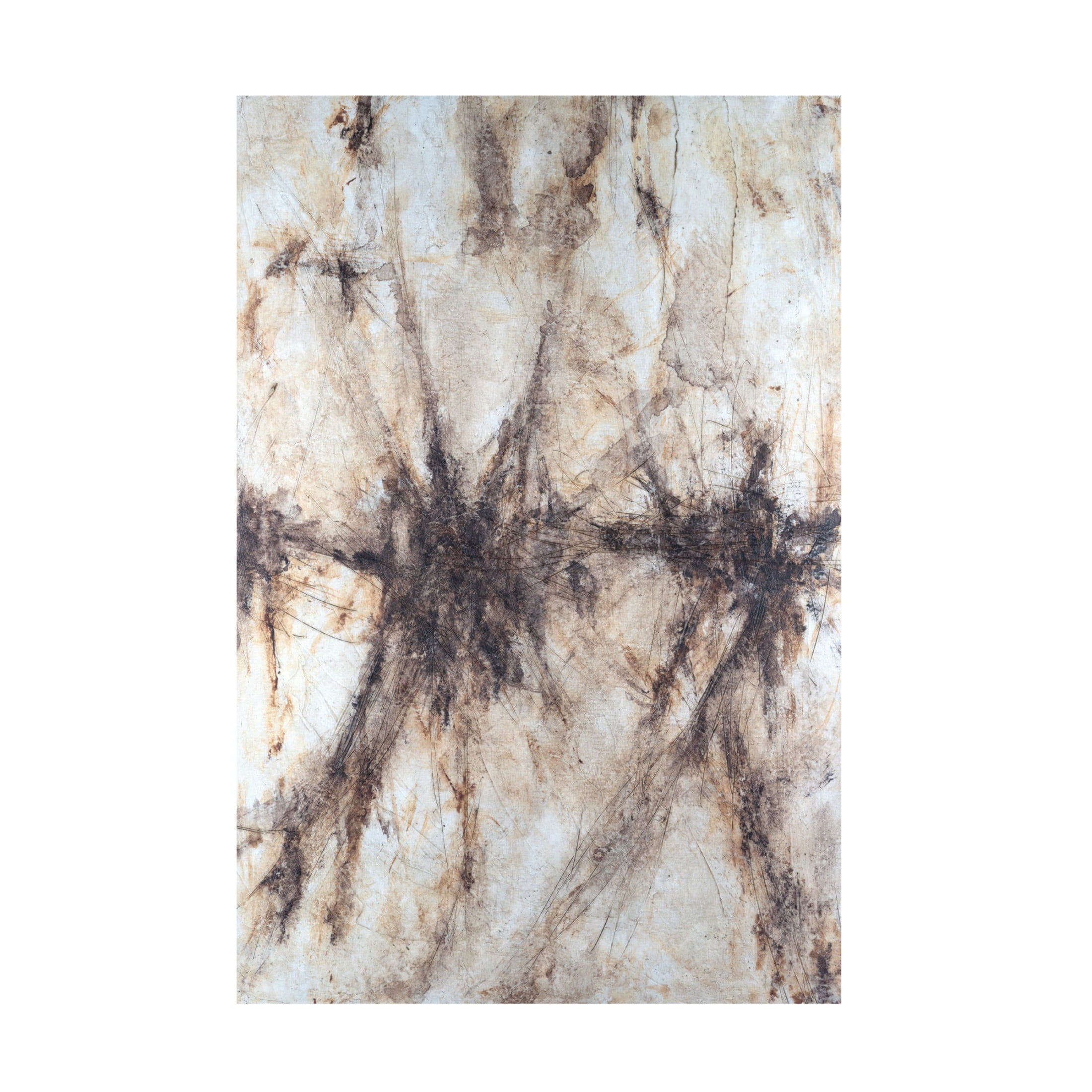 Canvas Wall Art - Michael Willett 'Etched stone II' Wall Art for Living Room, Bedroom, or Office Décor by Trademark Fine Art - 22 x 32 Inches
