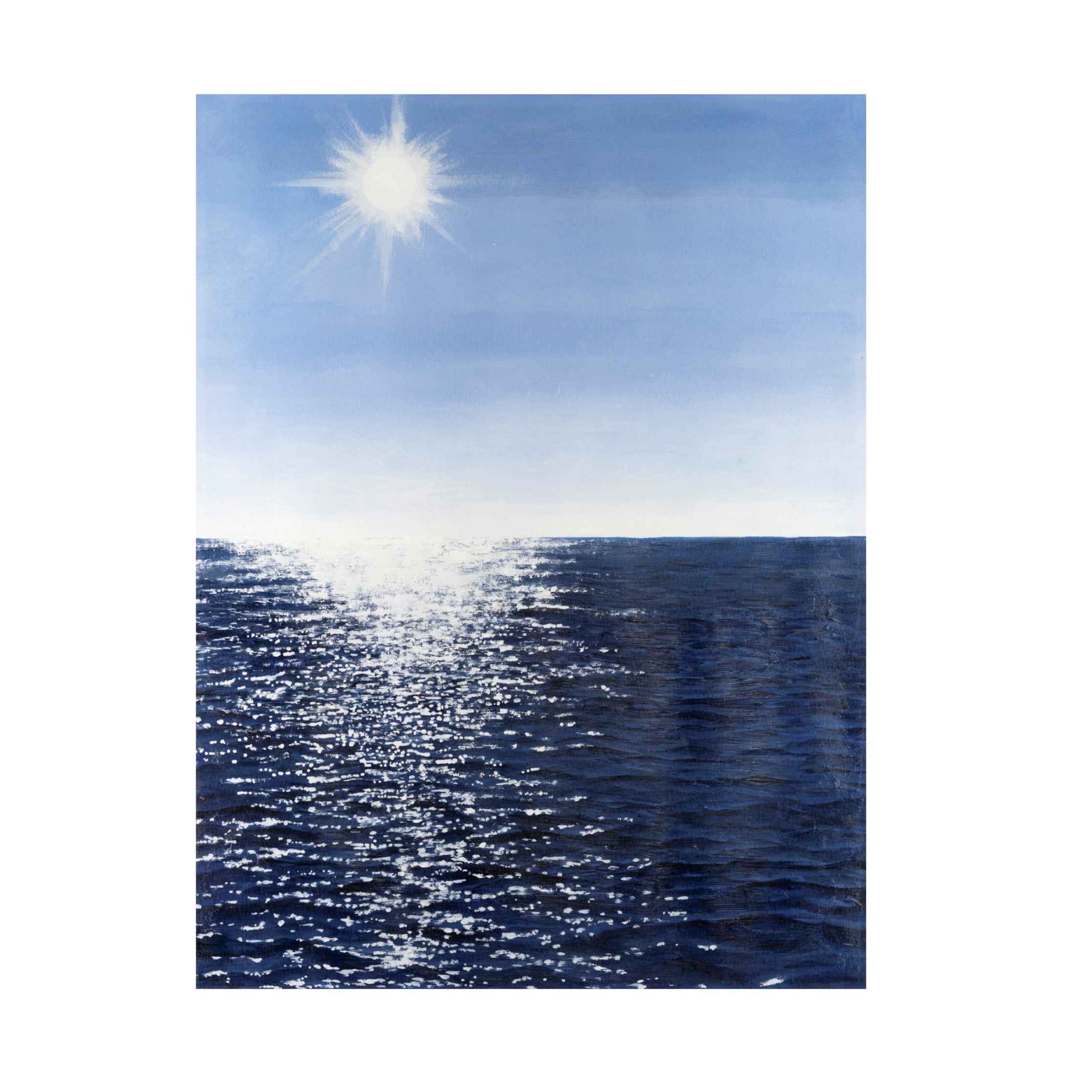 Canvas Wall Art - Michael Willett 'Solar Glitter I' Wall Art for Living Room, Bedroom, or Office Décor by Trademark Fine Art - 35 x 47 Inches