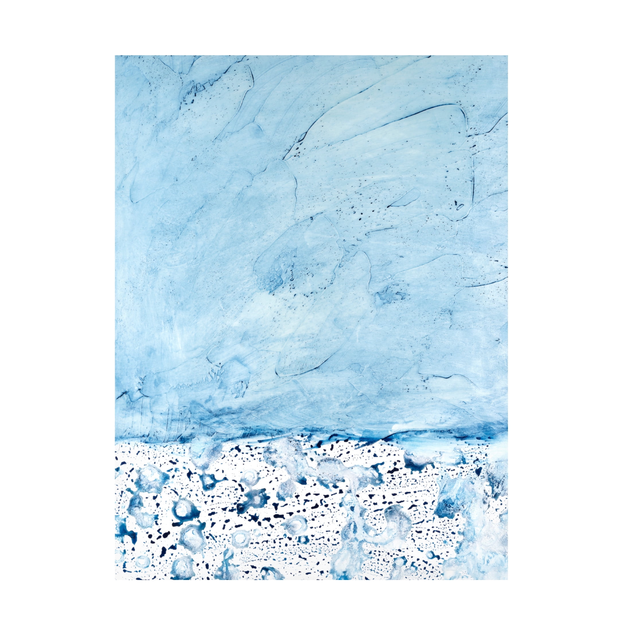 Canvas Wall Art - Michael Willett 'Stonewashed I' Wall Art for Living Room, Bedroom, or Office Décor by Trademark Fine Art - 35 x 47 Inches