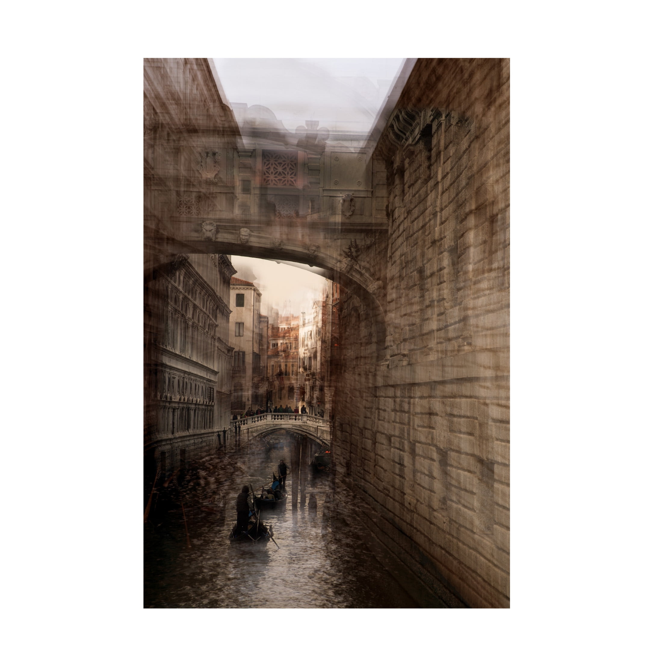 Canvas Wall Art - Milan Malovrh 'Venice Expectations' Wall Art for Living Room, Bedroom, or Office Décor by Trademark Fine Art - 16 x 24 Inches