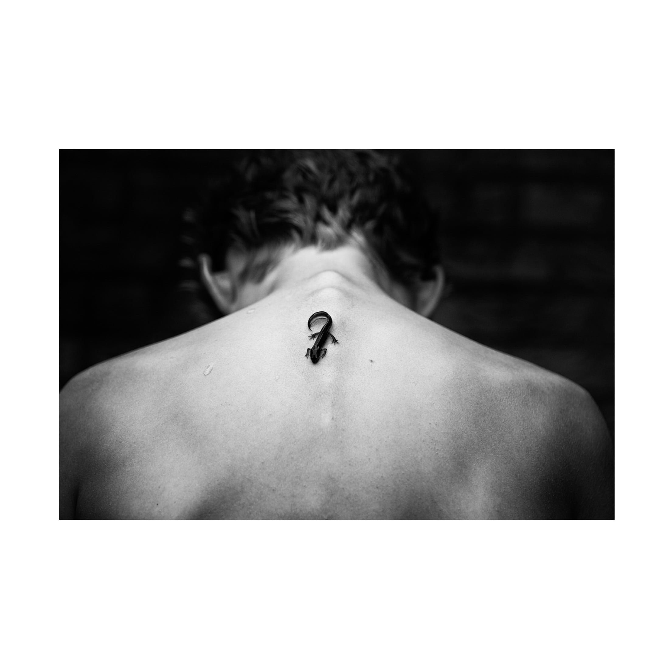 Canvas Wall Art - Mirjam Delrue 'Tattoo Want To Be' Wall Art for Living Room, Bedroom, or Office D?cor by Trademark Fine Art - 19 x 12 Inches