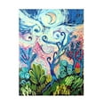 thumbnail image 1 of Canvas Wall Art - Natasha Wescoat 'Desert Night' Wall Art for Living Room, Bedroom, or Office Décor by Trademark Fine Art - 18 x 24 Inches, 1 of 4