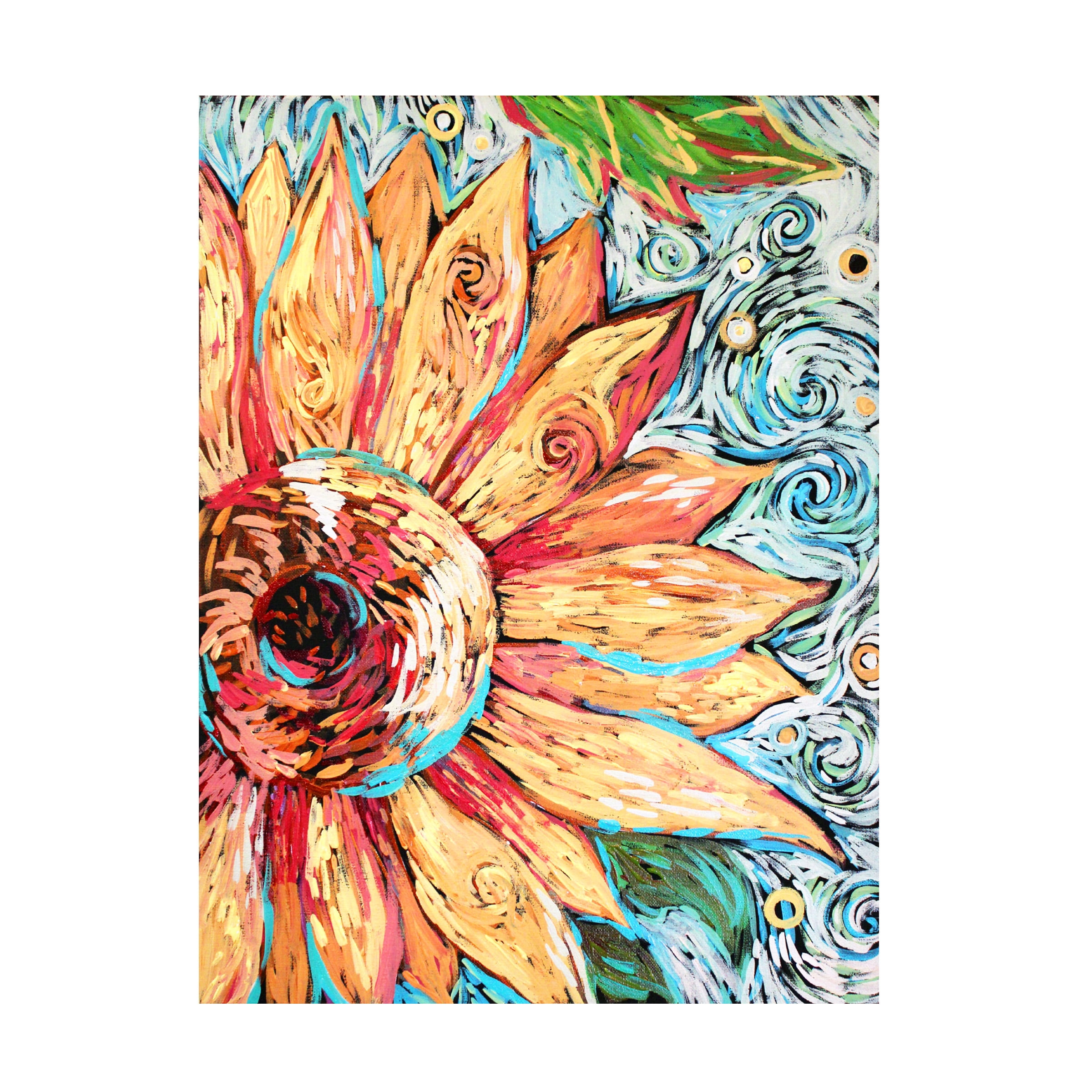 Canvas Wall Art - Natasha Wescoat 'My Sunshine' Wall Art for Living Room, Bedroom, or Office DÃ©cor by Trademark Fine Art - 18 x 24 Inches