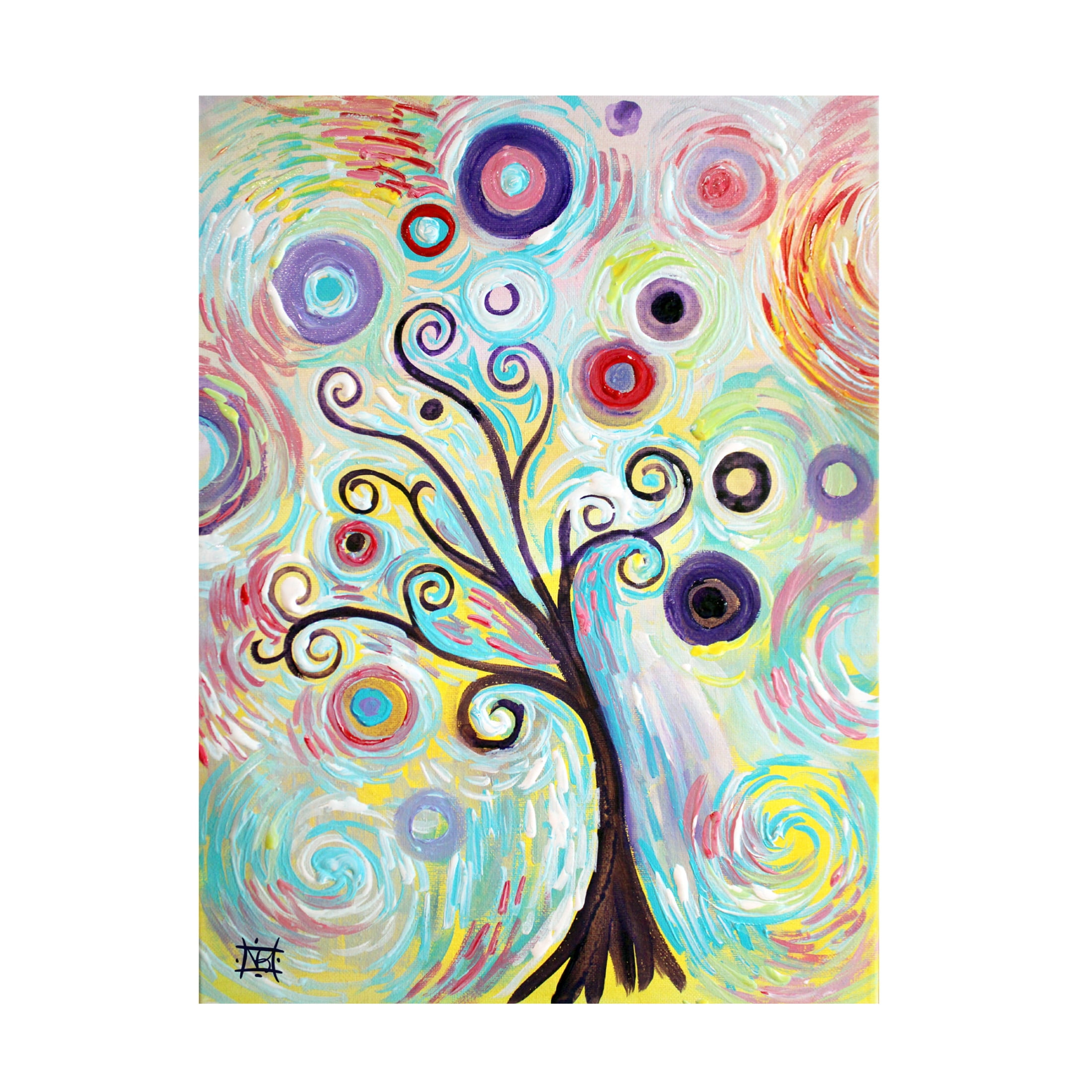 Canvas Wall Art - Natasha Wescoat 'Sonet Of The Sky' Wall Art for Living Room, Bedroom, or Office Décor by Trademark Fine Art - 18 x 24 Inches