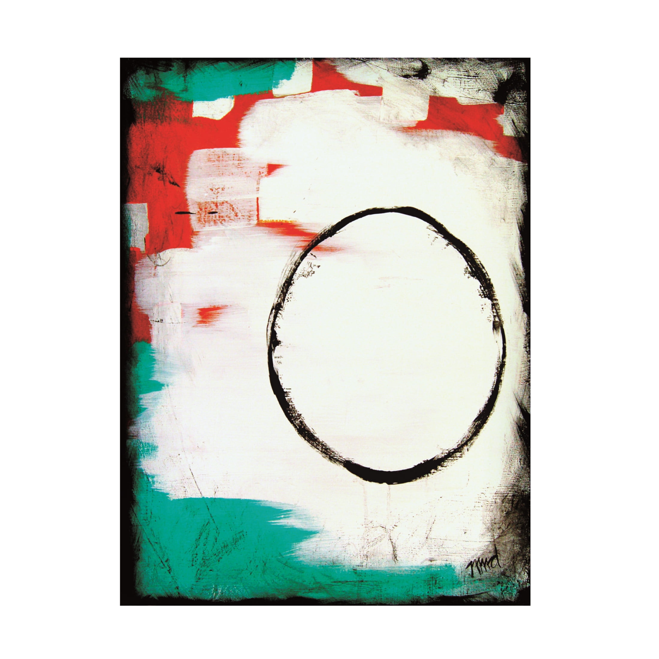 Canvas Wall Art - Nicole Dietz 'Eastwick' Wall Art for Living Room, Bedroom, or Office Décor by Trademark Fine Art - 35 x 47 Inches