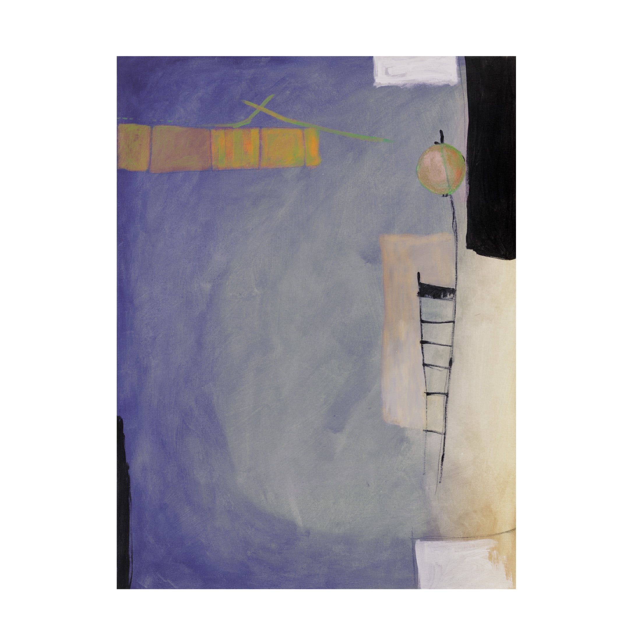 Canvas Wall Art - Pablo Esteban 'The Library' Wall Art for Living Room, Bedroom, or Office Décor by Trademark Fine Art - 35 x 47 Inches