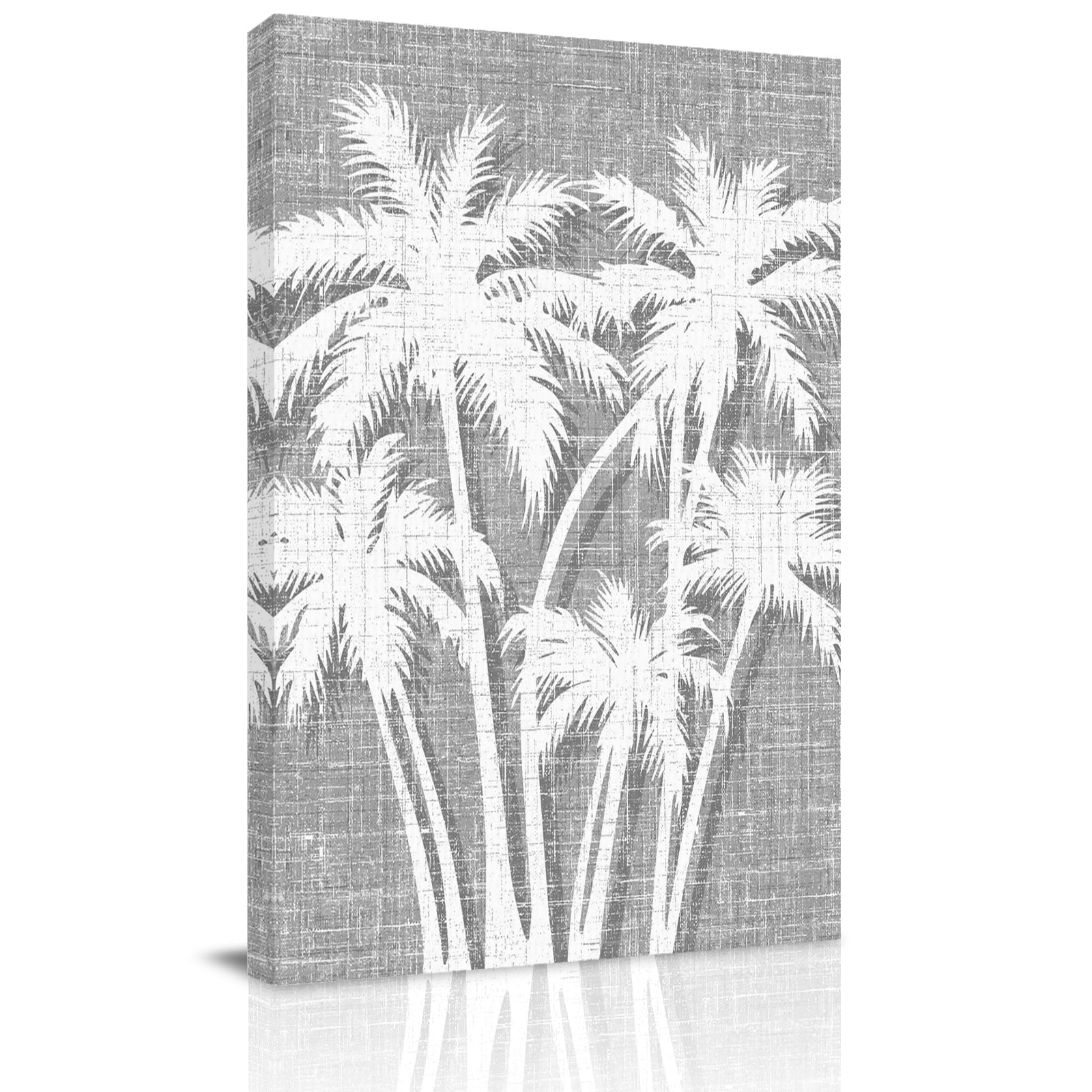 Canvas Wall Art Palm Tree Canvas Art Print Tropical Plant Coastal ...