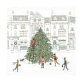 thumbnail image 1 of Canvas Wall Art - Paper Dove Co Ltd 'Town houses' Wall Art for Living Room, Bedroom, or Office Décor by Trademark Fine Art - 24 x 24 Inches, 1 of 4