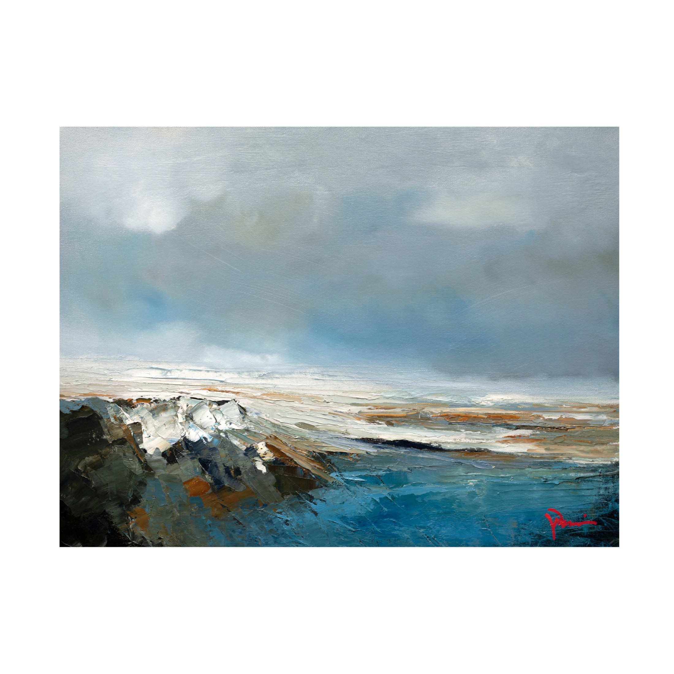Canvas Wall Art - Patrick Dennis 'Build Up' Wall Art for Living Room, Bedroom, or Office Décor by Trademark Fine Art - 24 x 18 Inches