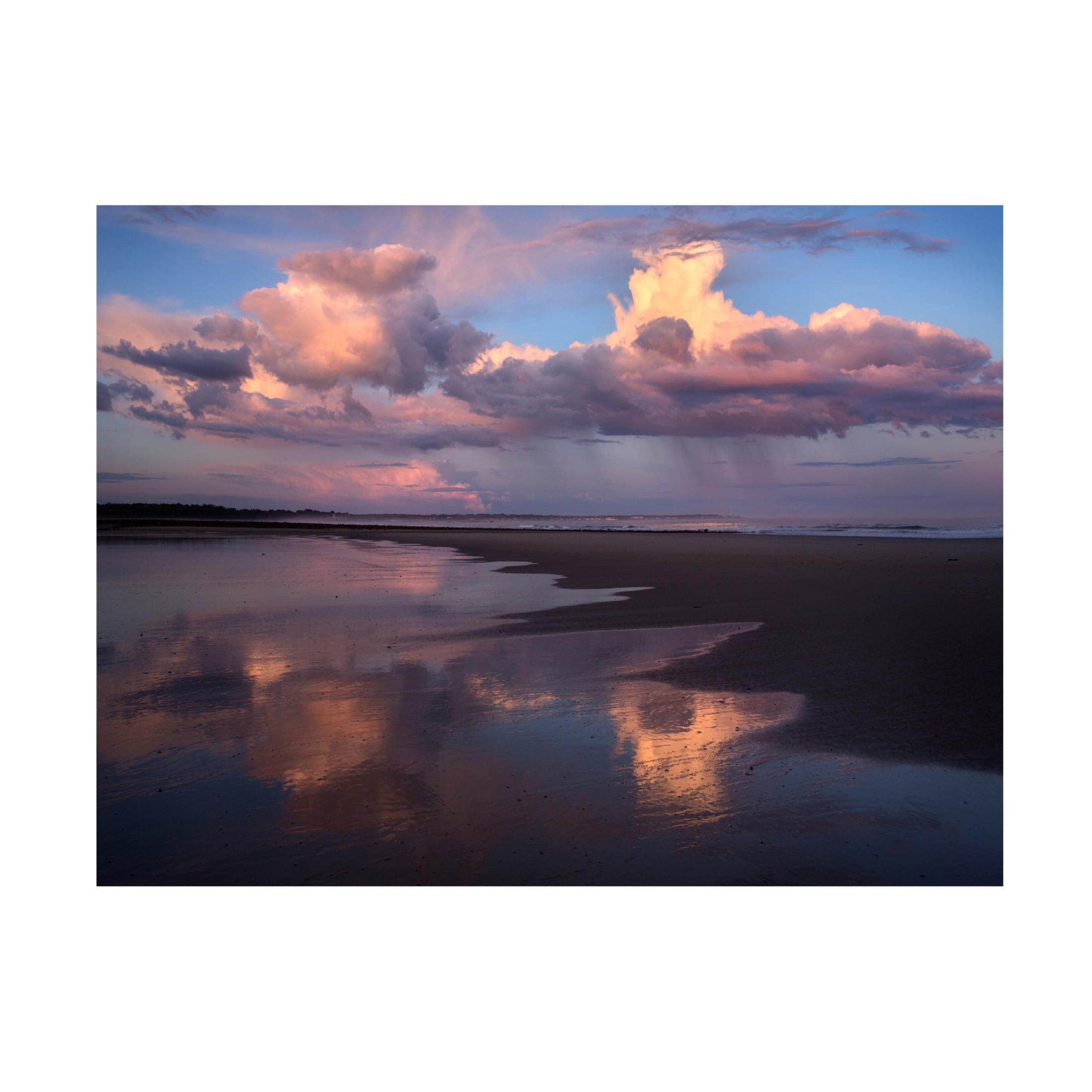 Canvas Wall Art - Patrick Zephyr 'Evening Rain' Wall Art for Living Room, Bedroom, or Office Décor by Trademark Fine Art - 32 x 24 Inches