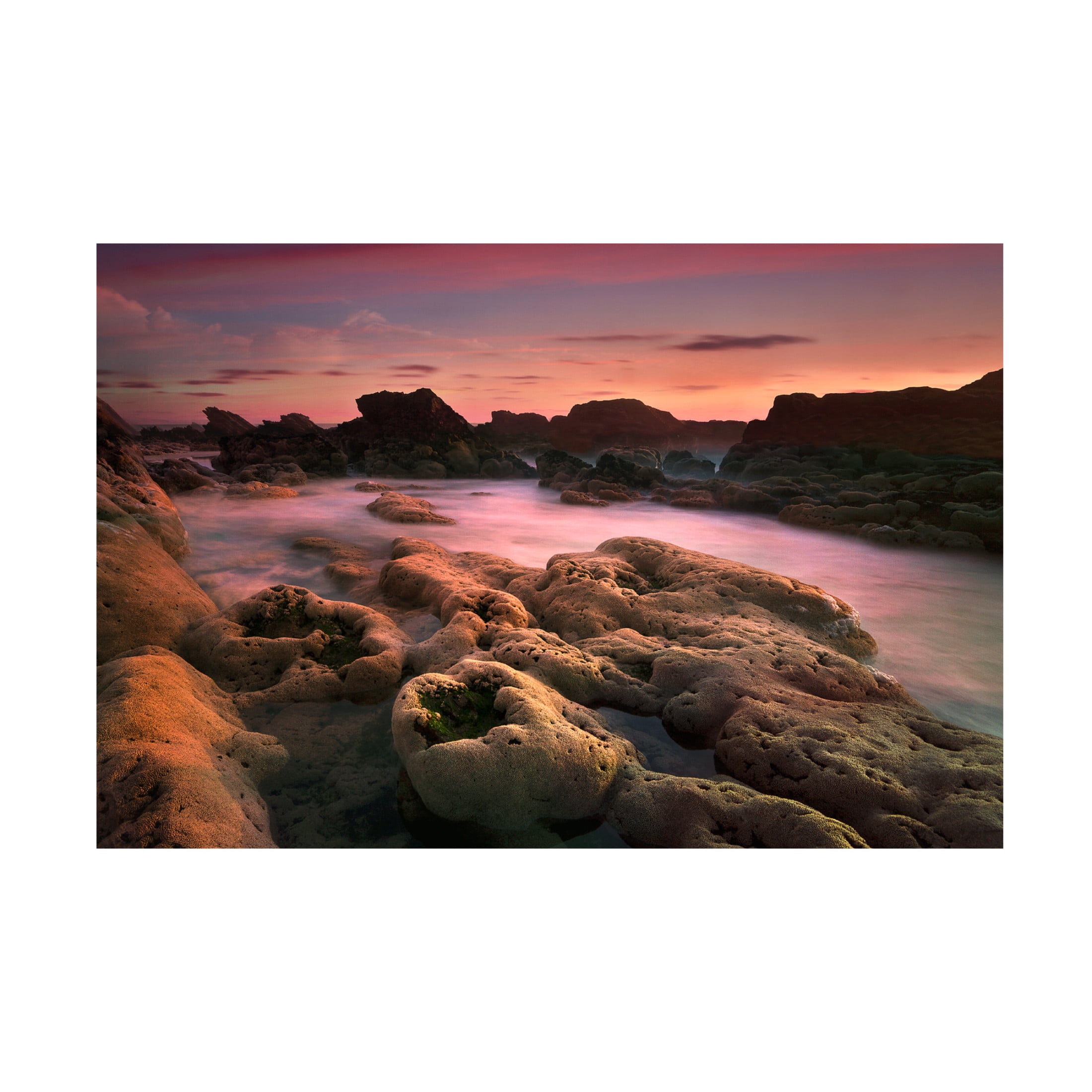 Canvas Wall Art - Paulo Penicheiro 'The Other Side' Wall Art for Living Room, Bedroom, or Office Décor by Trademark Fine Art - 47 x 30 Inches