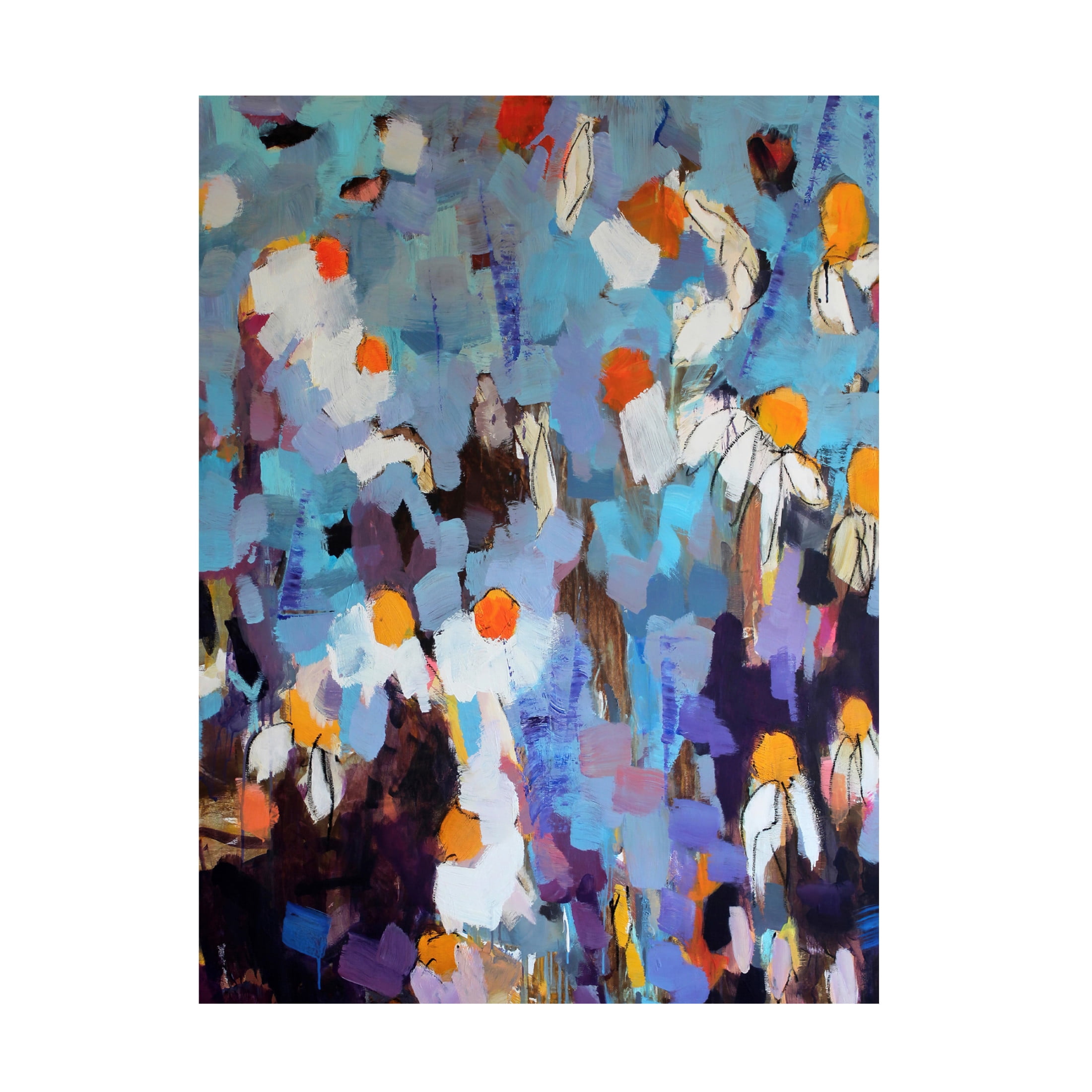 Canvas Wall Art - Per Anders 'Always On My Mind' Wall Art for Living Room, Bedroom, or Office Décor by Trademark Fine Art - 14 x 19 Inches