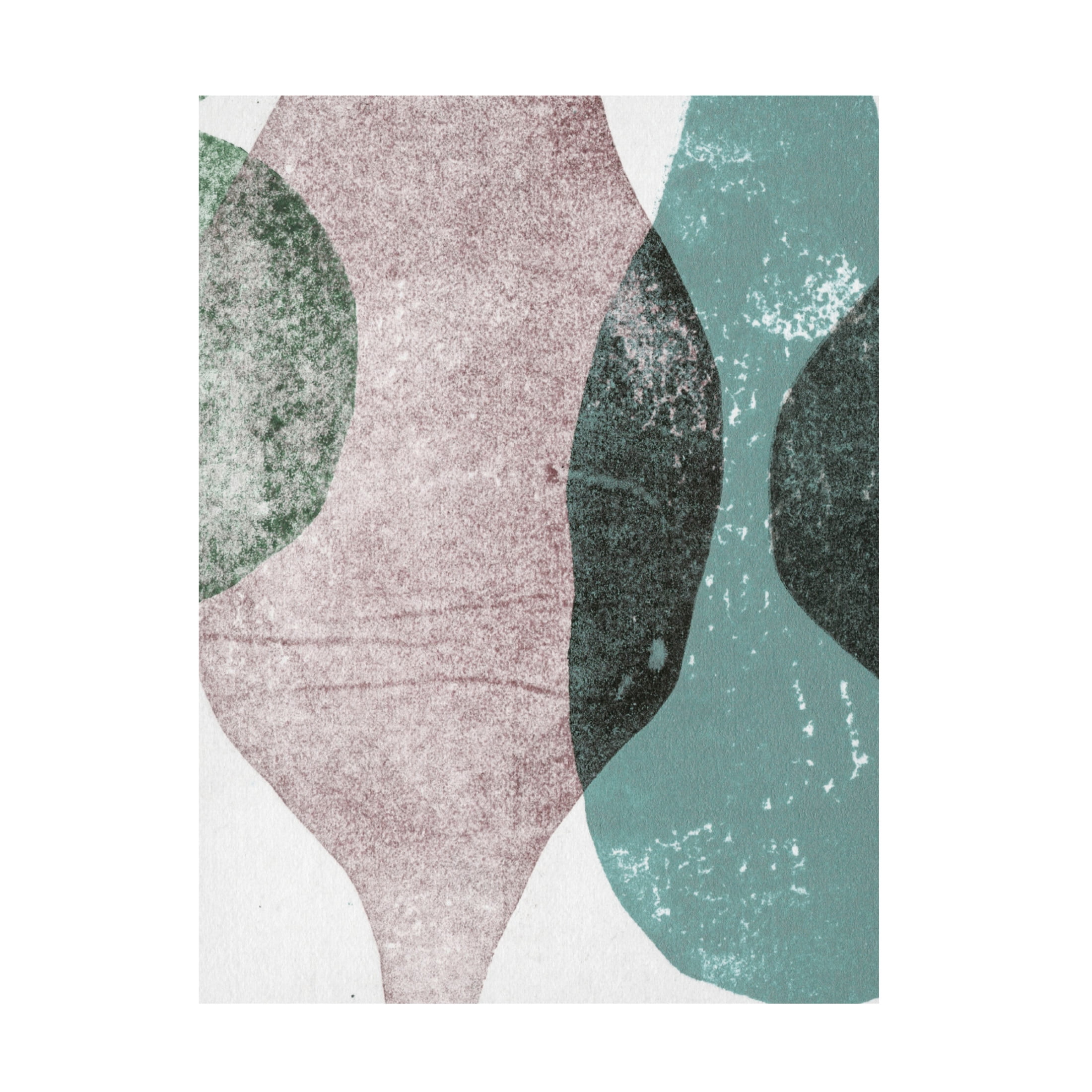 Canvas Wall Art - Pernille Folcarelli 'Vases 2 Teal' Wall Art for Living Room, Bedroom, or Office Décor by Trademark Fine Art - 24 x 32 Inches