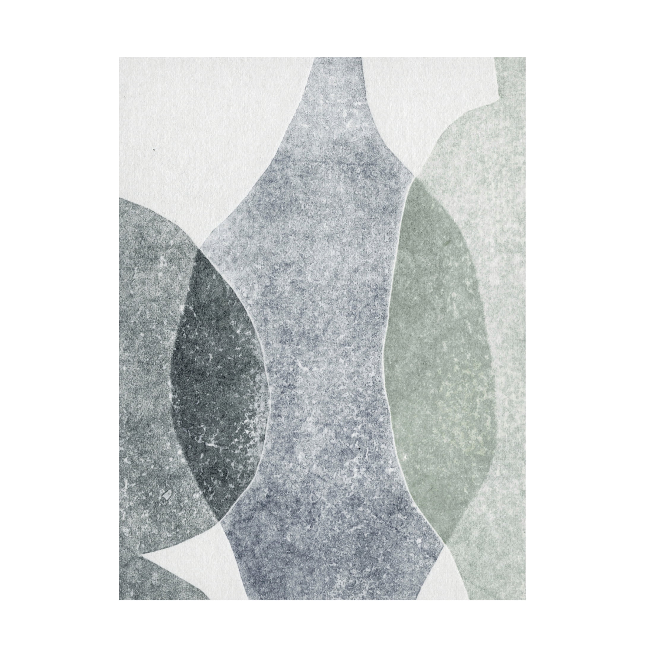 Canvas Wall Art - Pernille Folcarelli 'Vases 3 Pastel Green' Wall Art for Living Room, Bedroom, or Office Décor by Trademark Fine Art - 35 x 47 Inches