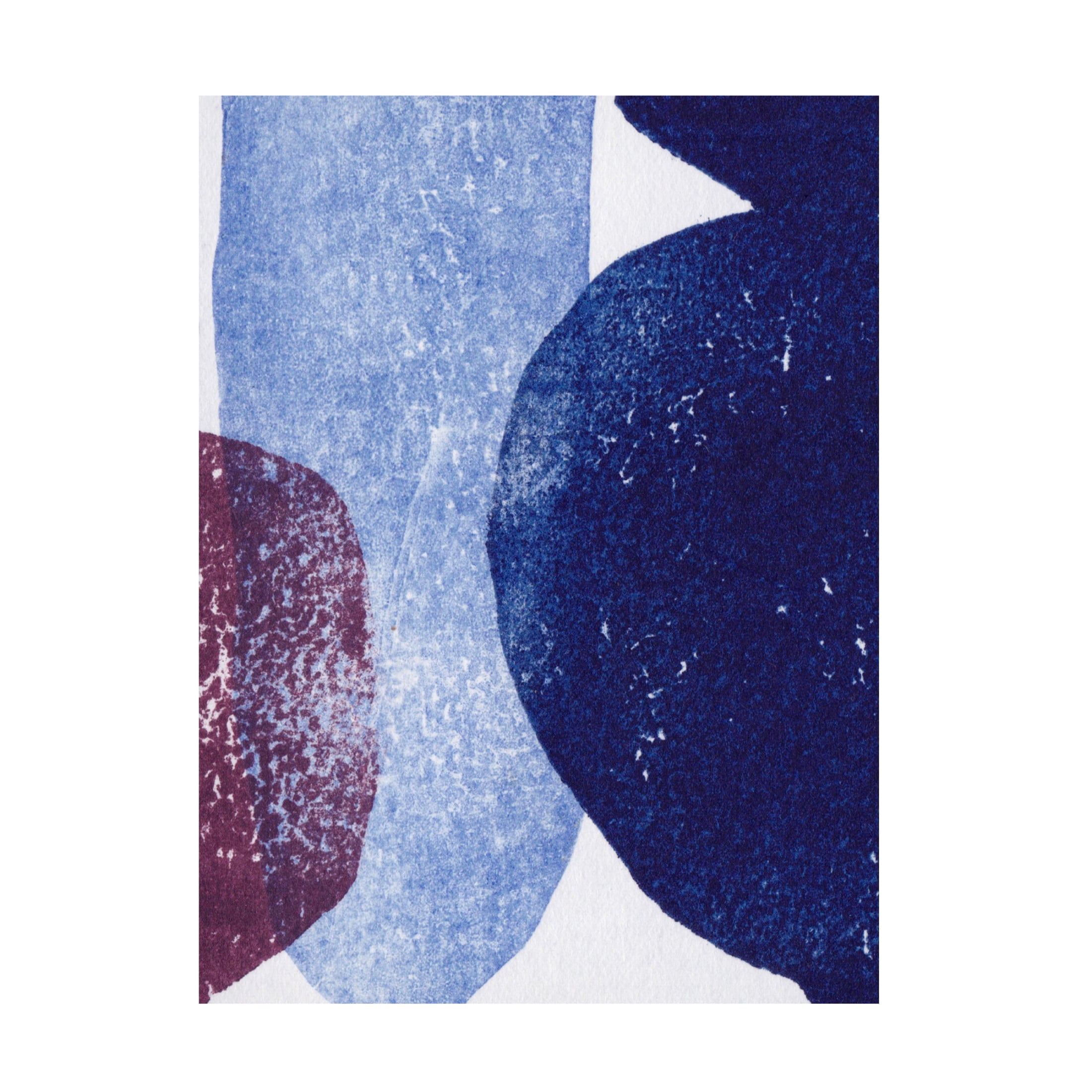 Canvas Wall Art - Pernille Folcarelli 'Vases 4 Blue' Wall Art for Living Room, Bedroom, or Office Décor by Trademark Fine Art - 35 x 47 Inches