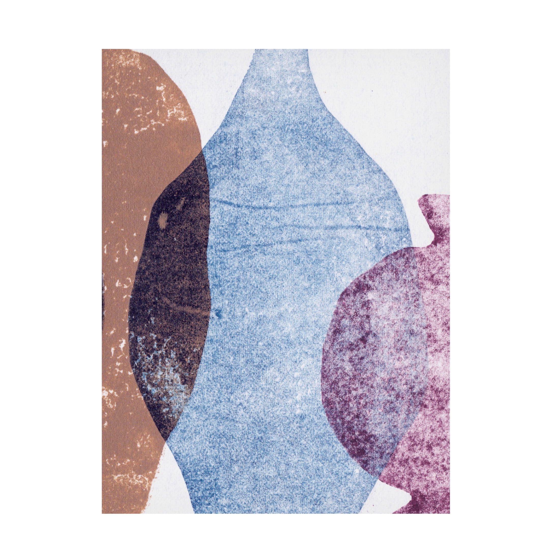 Canvas Wall Art - Pernille Folcarelli 'Vases 5 Blue' Wall Art for Living Room, Bedroom, or Office Décor by Trademark Fine Art - 24 x 32 Inches