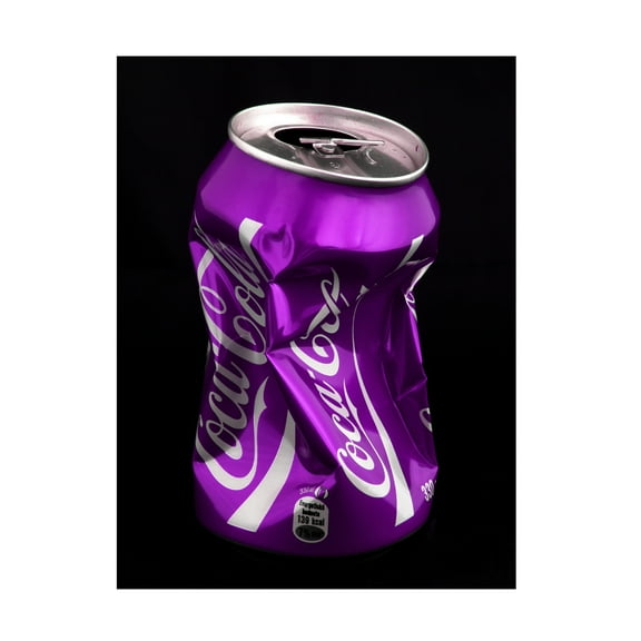 Canvas Wall Art - Peter Hardstone 'Revenge To Andy Warhol - Ultraviolet ' Wall Art for Living Room, Bedroom, or Office D?cor by Trademark Fine Art - 24 x 32 Inches