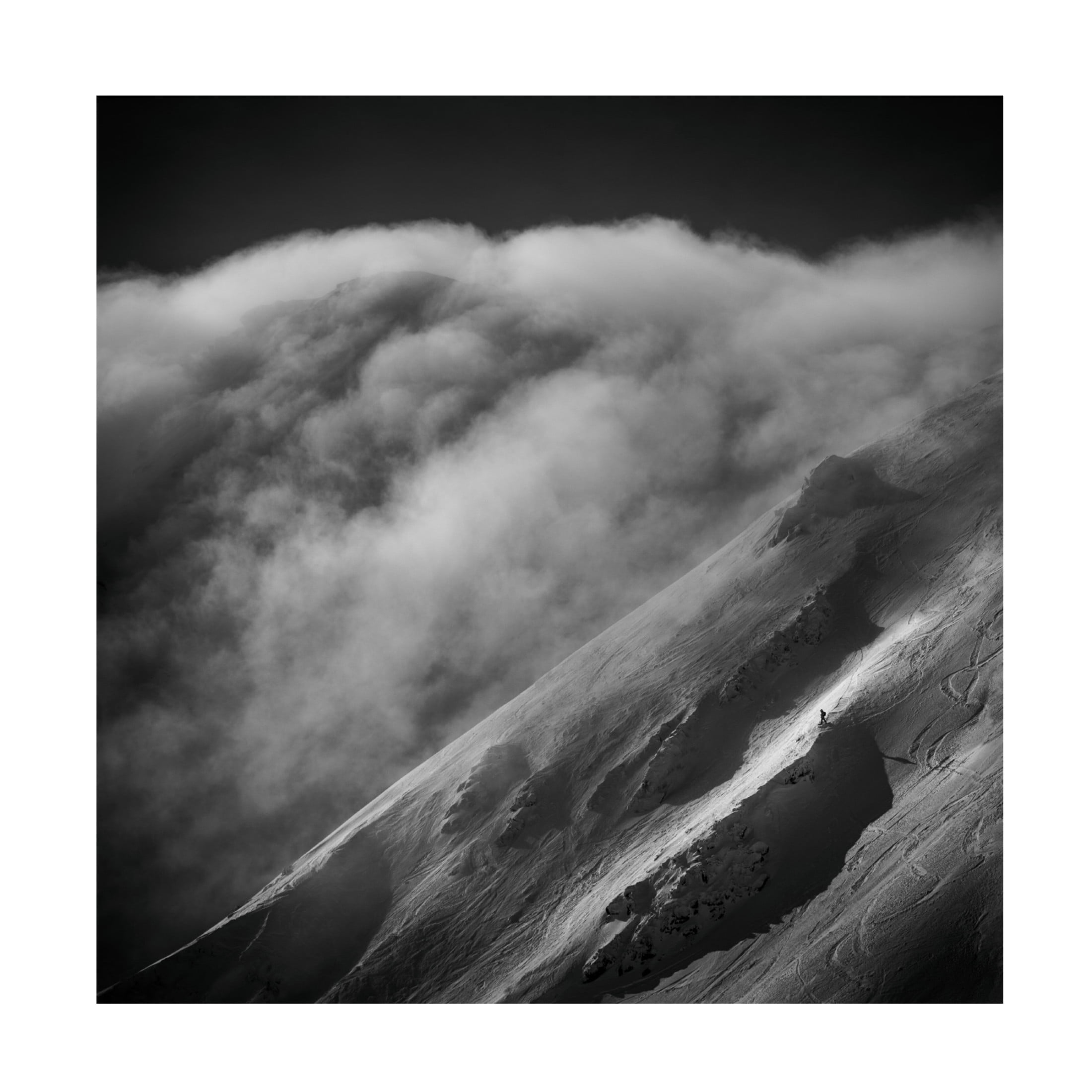 Canvas Wall Art - Peter Svoboda MQEP 'And What Now?' Wall Art for Living Room, Bedroom, or Office D?cor by Trademark Fine Art - 35 x 35 Inches