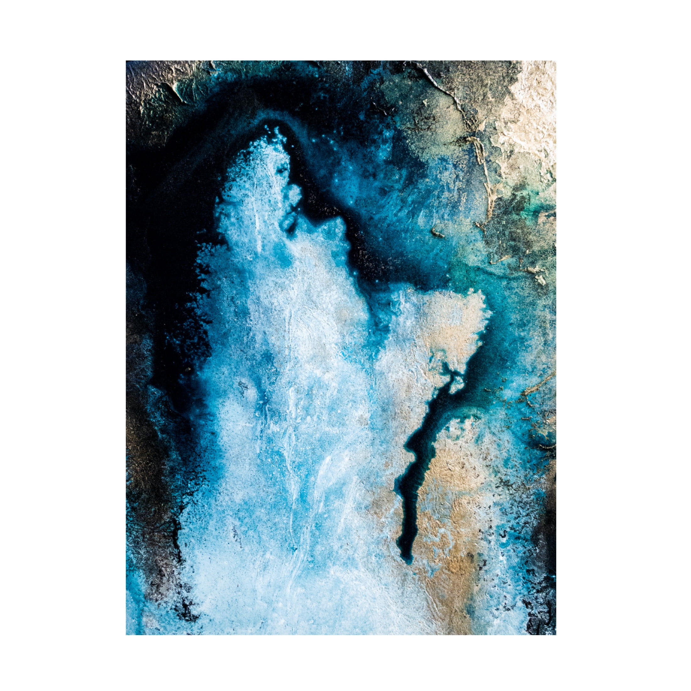 Canvas Wall Art - Petra Meikle de Vlas 'Through the Edge' Wall Art for Living Room, Bedroom, or Office Décor by Trademark Fine Art - 18 x 24 Inches